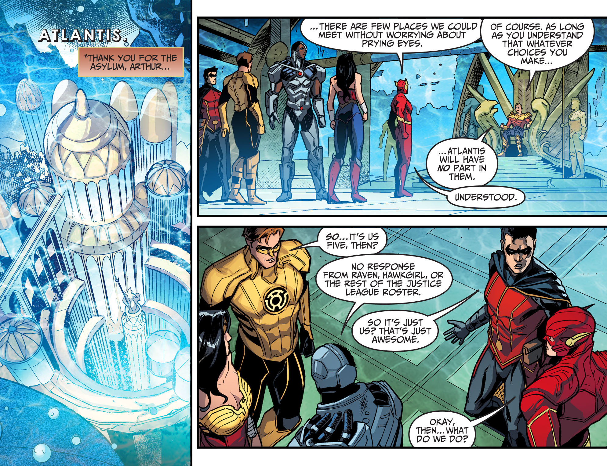 Read online Injustice: Gods Among Us Year Four comic -  Issue #22 - 20