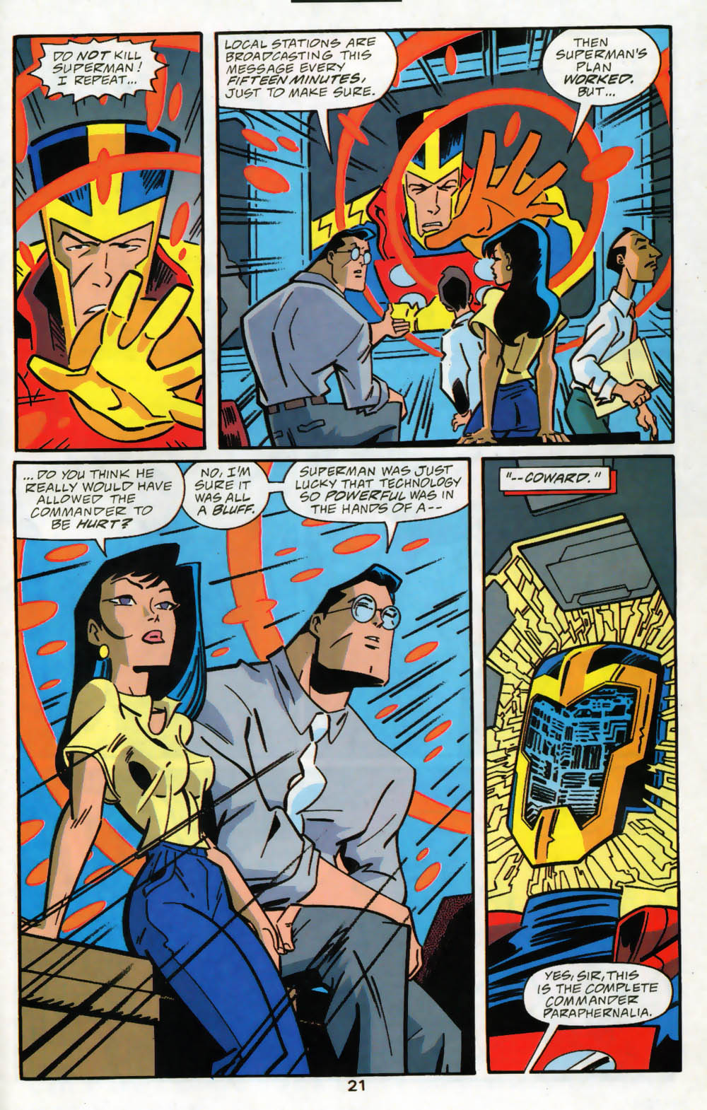 Read online Superman Adventures comic -  Issue #44 - 22