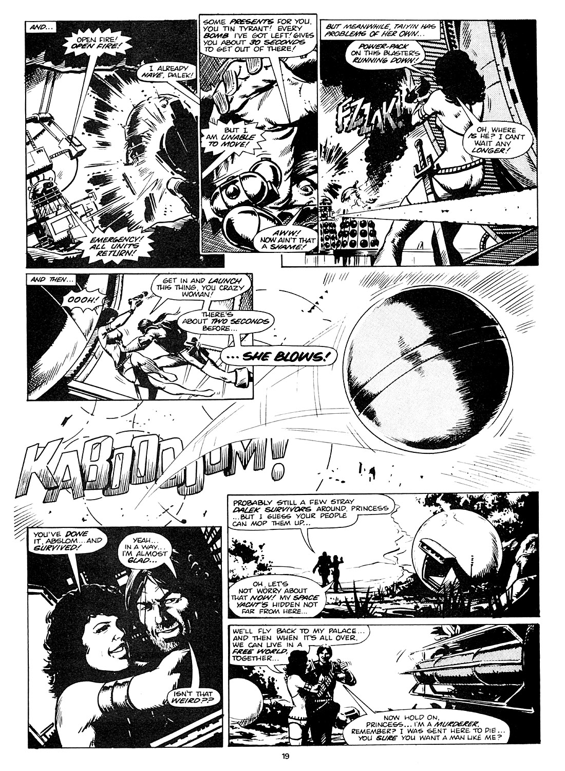 Read online Marvel Graphic Novel comic -  Issue #4 Abslom Daak, Dalek Killer - 19
