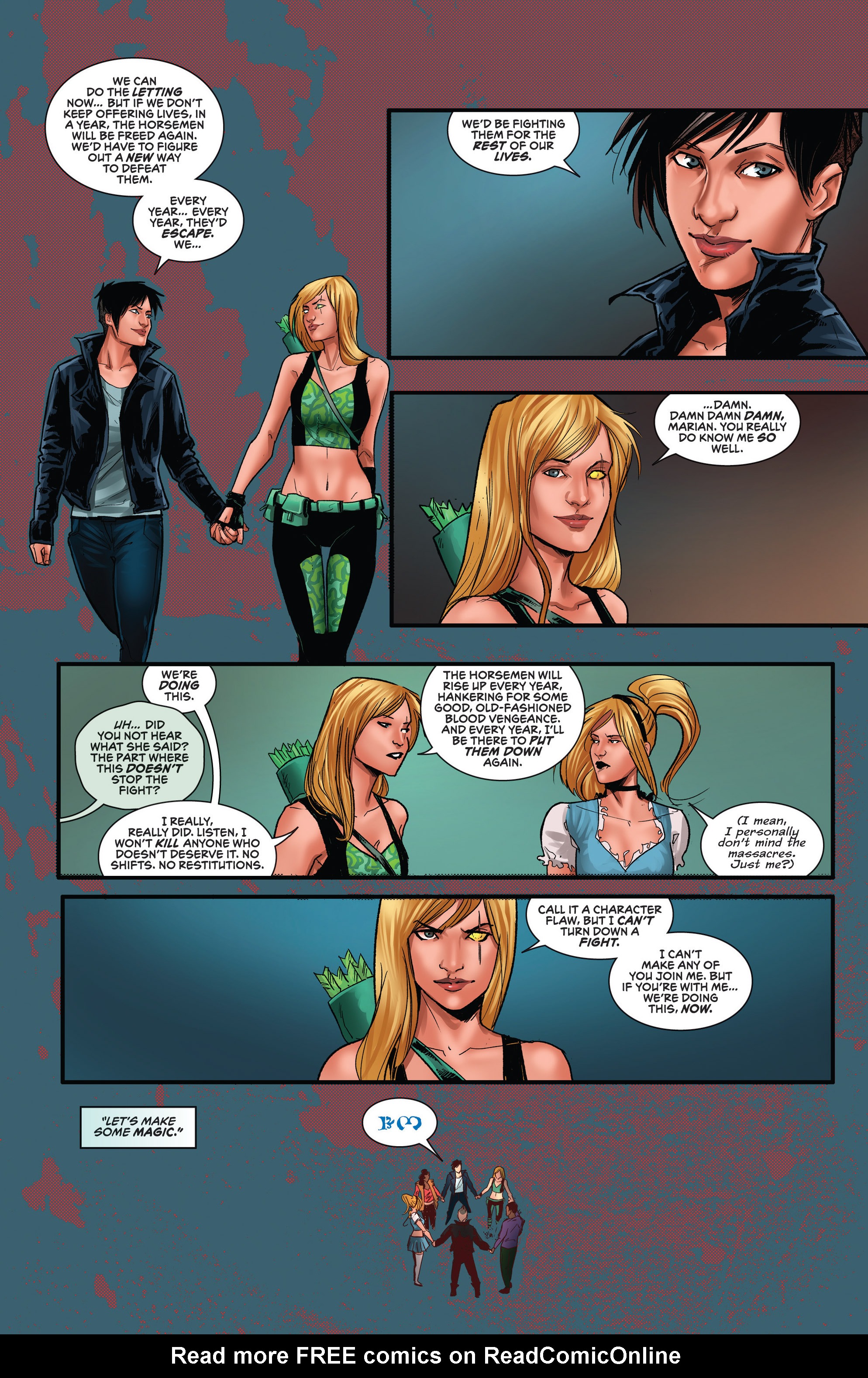 Read online Grimm Fairy Tales presents Robyn Hood (2014) comic -  Issue #20 - 32