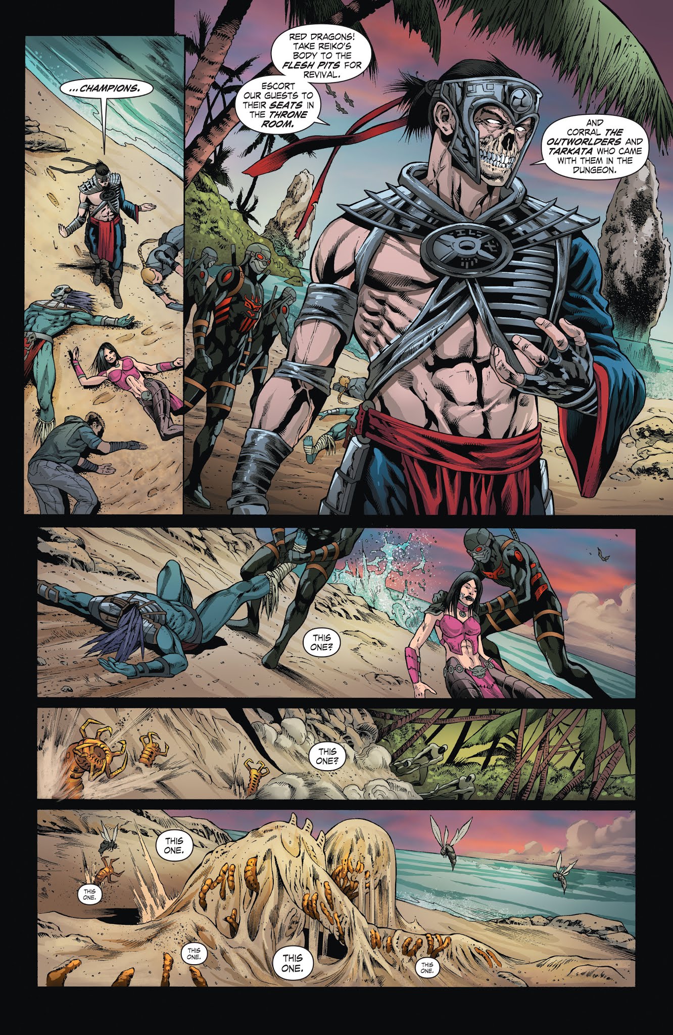 Read online Mortal Kombat X [I] comic -  Issue # _TPB 3 - 38