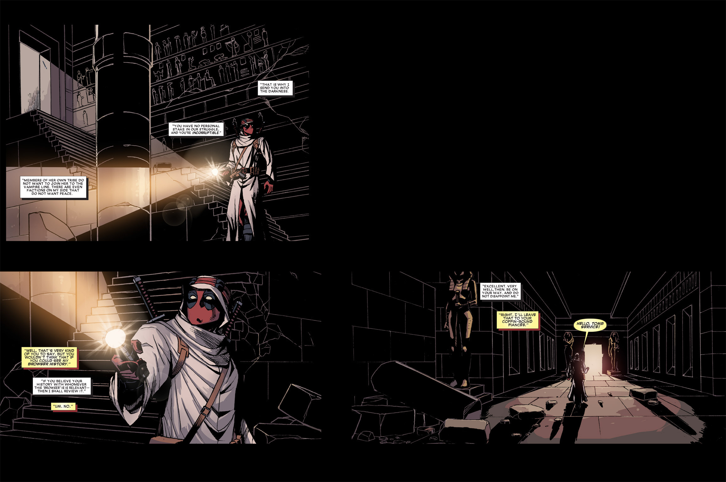 Read online Deadpool: Dracula's Gauntlet comic -  Issue # Part 2 - 28