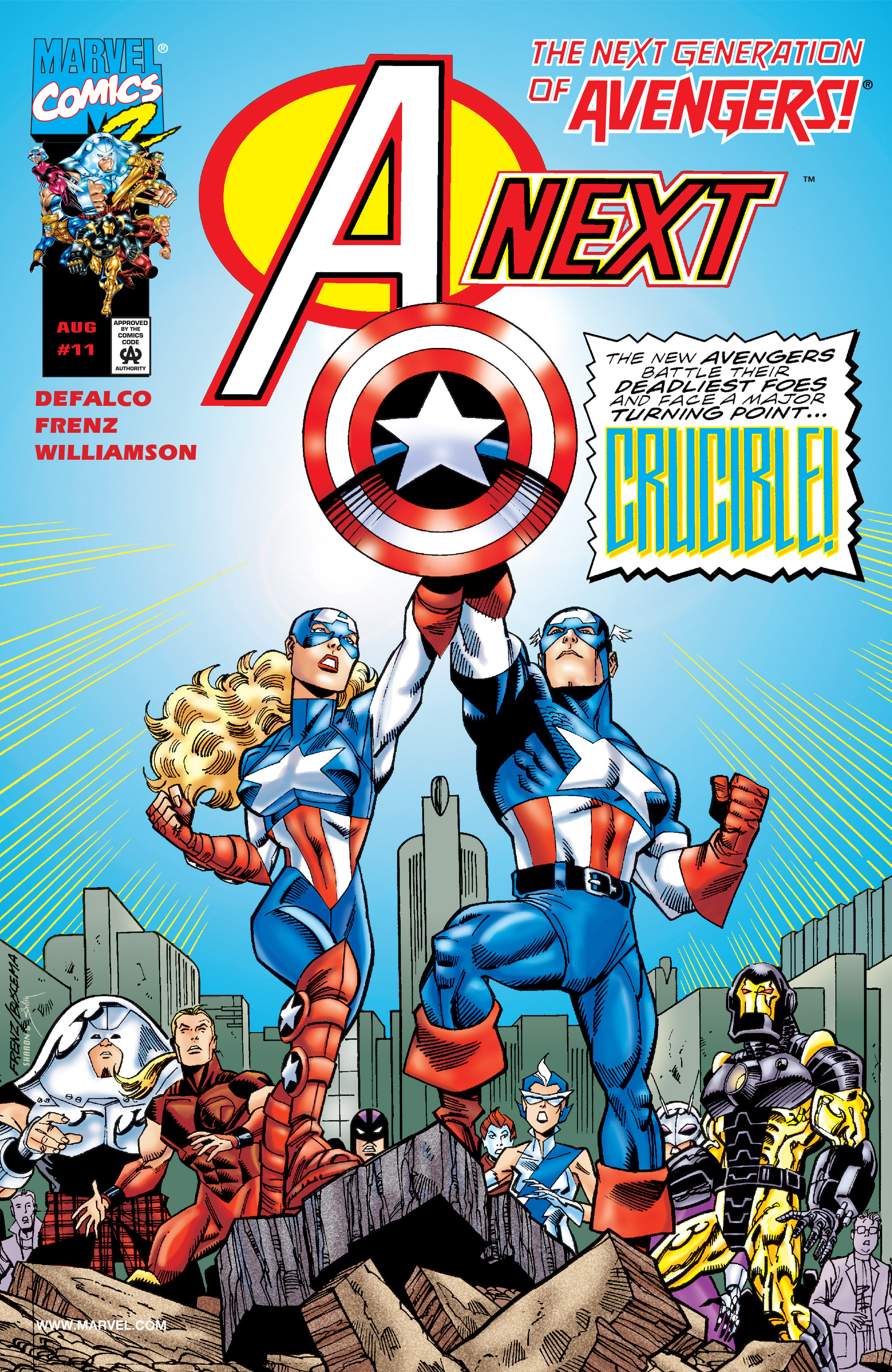 Read online A-Next comic -  Issue #11 - 1
