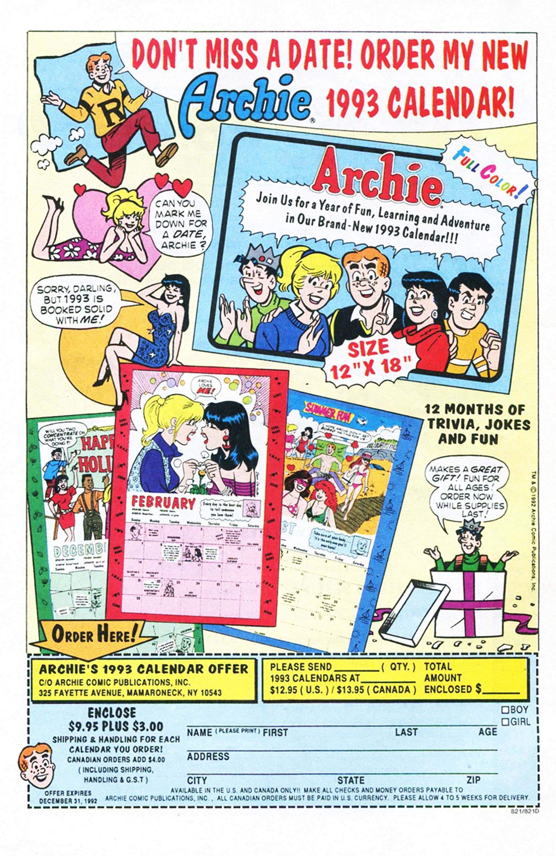 Read online Archie (1960) comic -  Issue #407 - 25