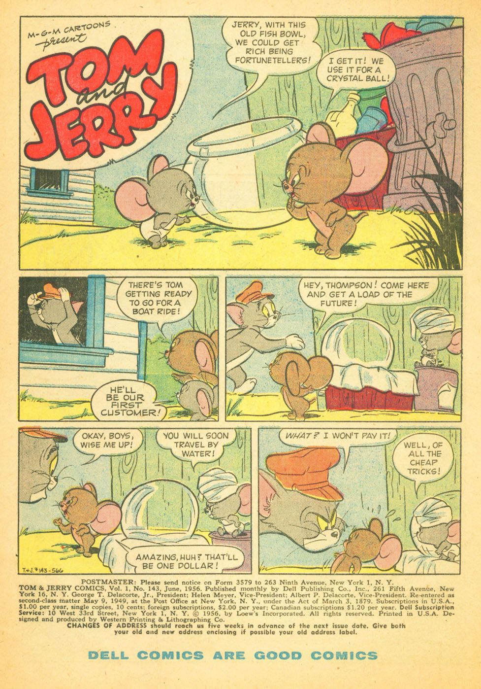 Read online Tom & Jerry Comics comic -  Issue #143 - 3