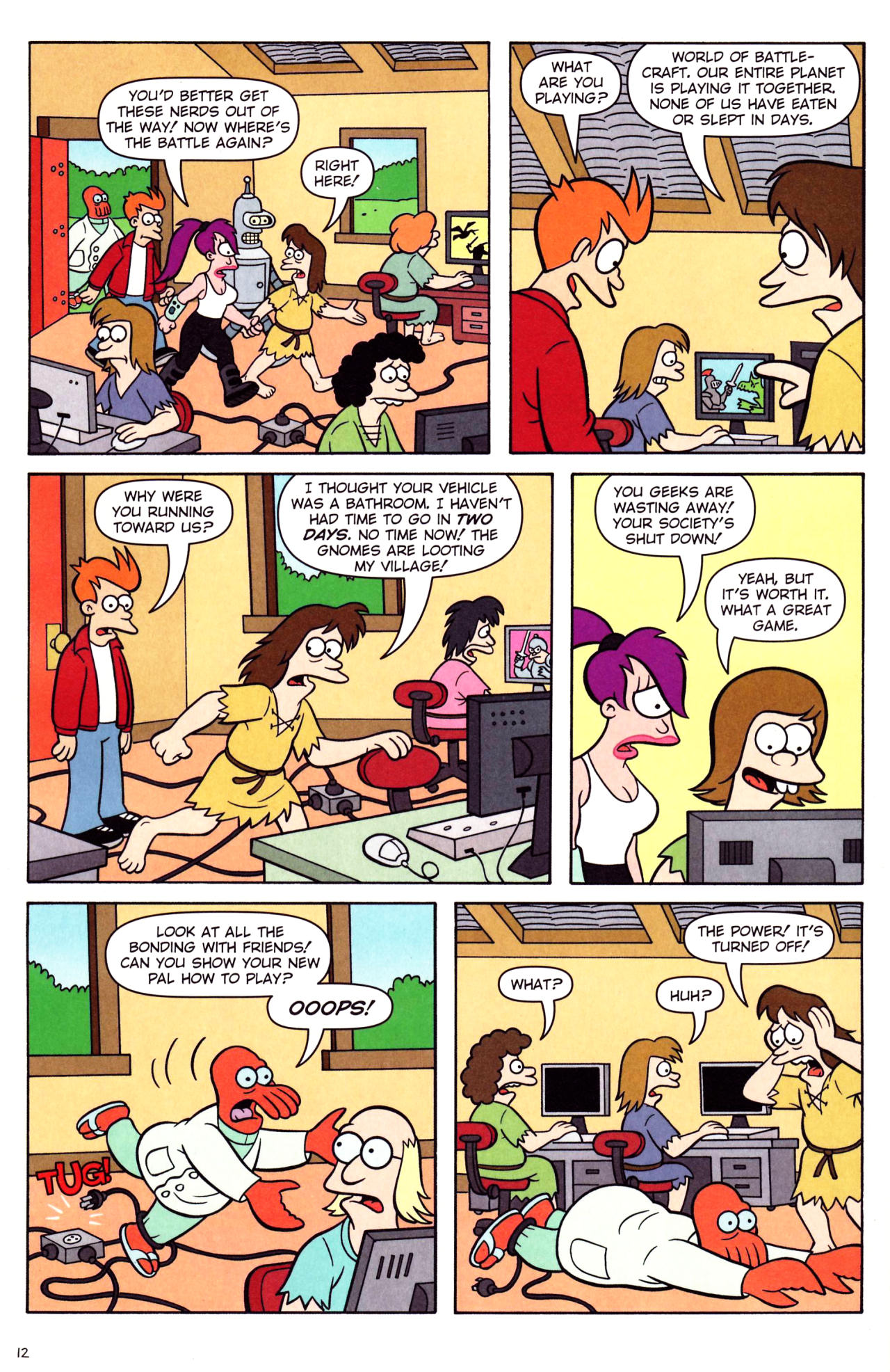Read online Futurama Comics comic -  Issue #32 - 9