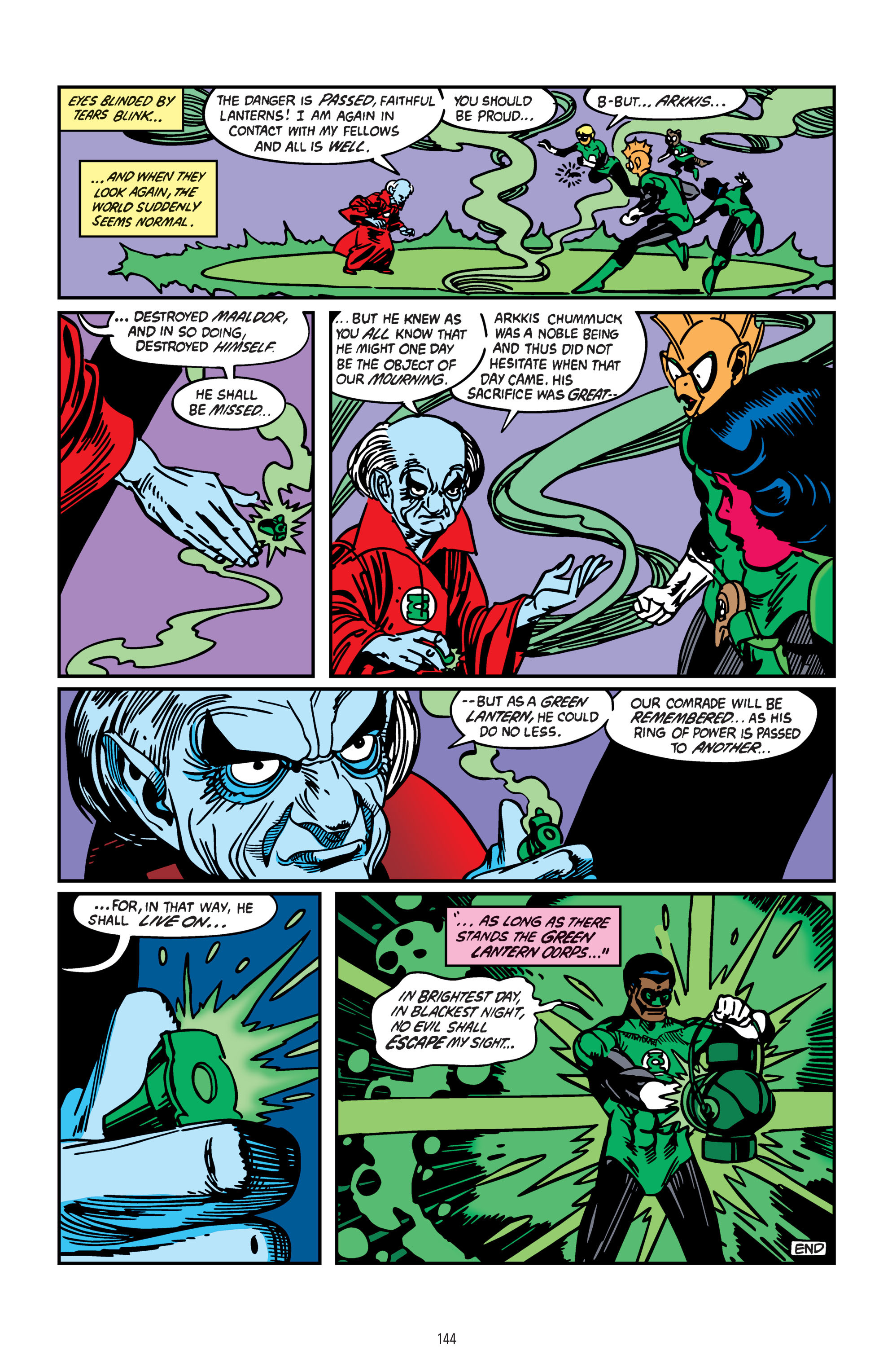 Read online Tales of the Green Lantern Corps comic -  Issue # _TPB 2 - 142