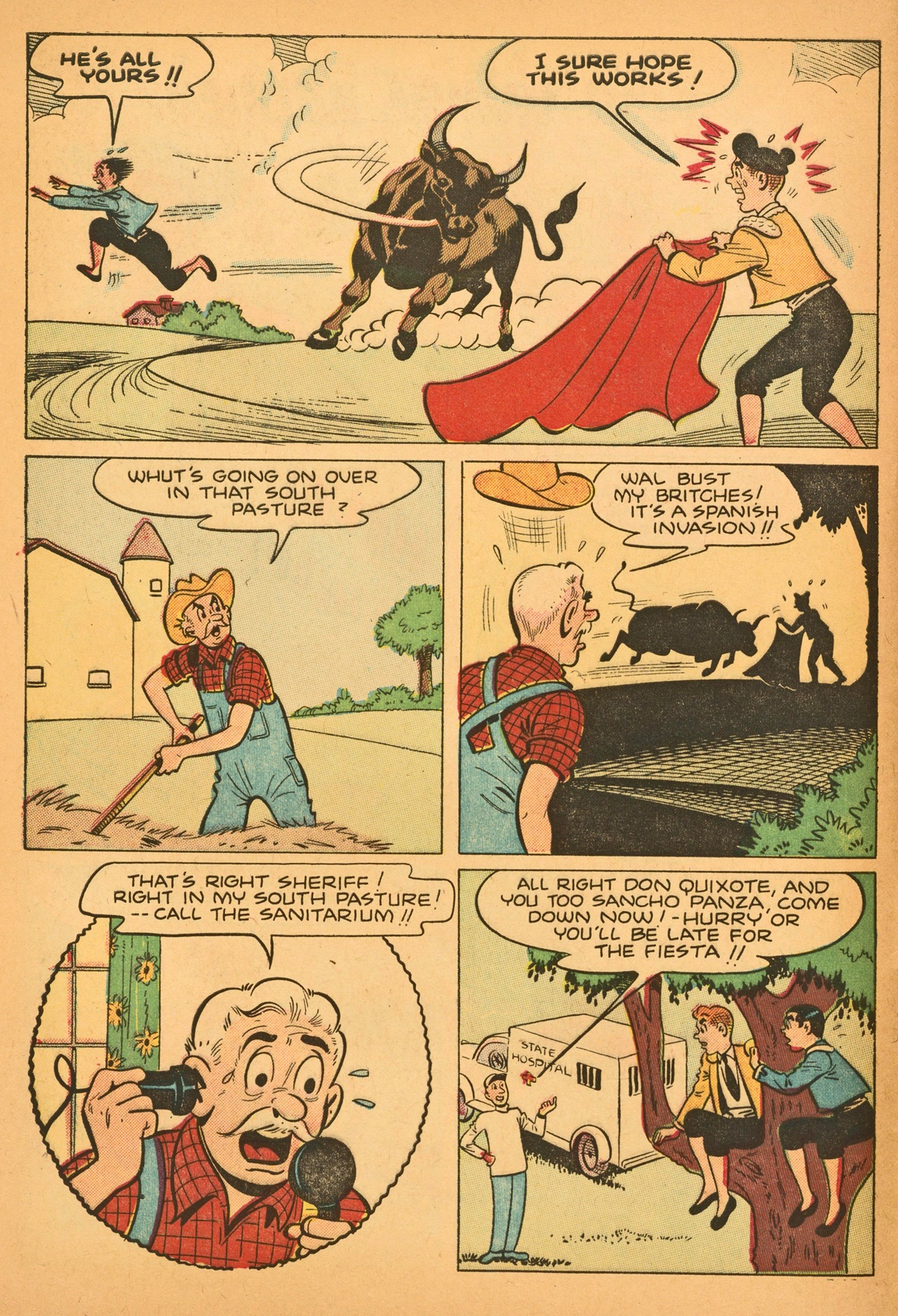 Read online Pep Comics comic -  Issue #99 - 8