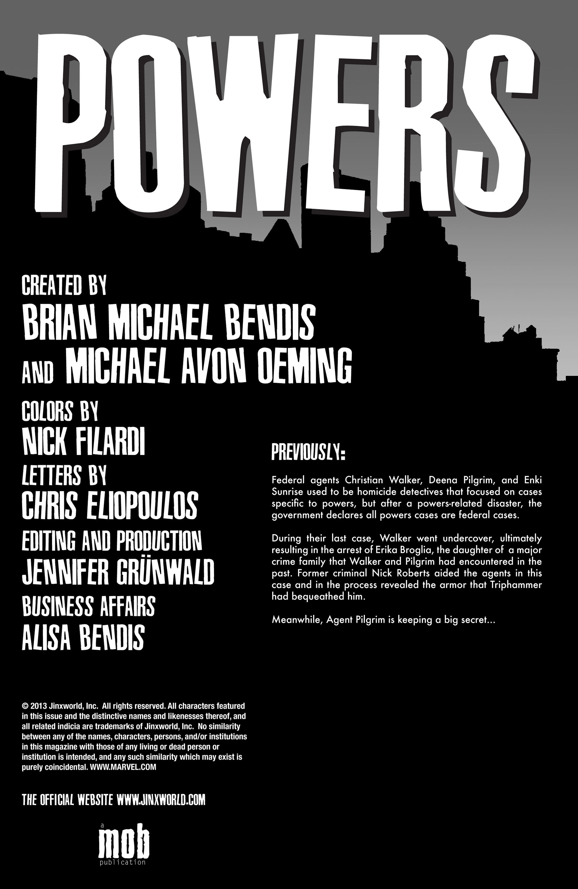 Read online Powers: The Bureau comic -  Issue #7 - 2