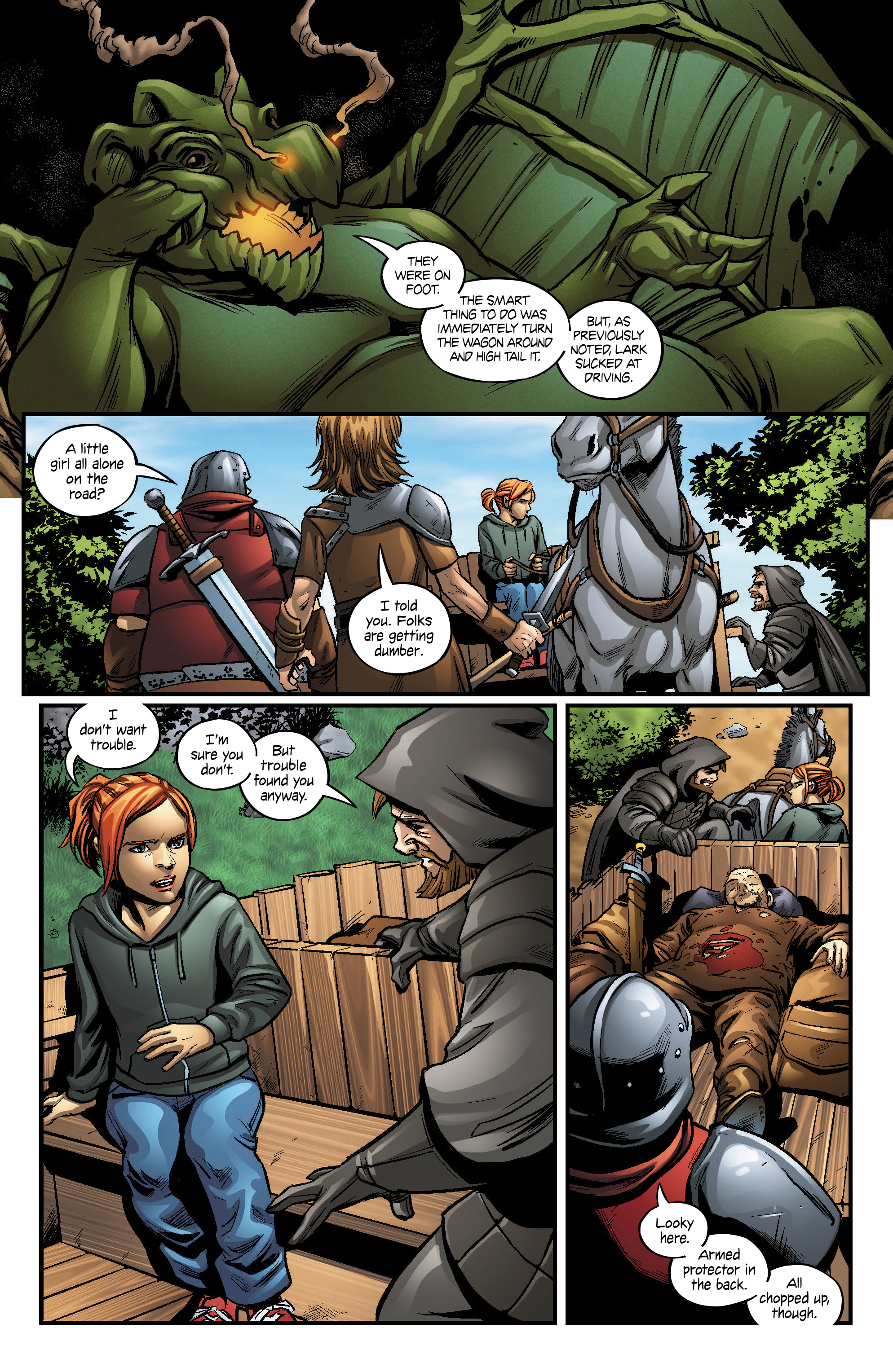 Read online Lark's Killer comic -  Issue #7 - 6