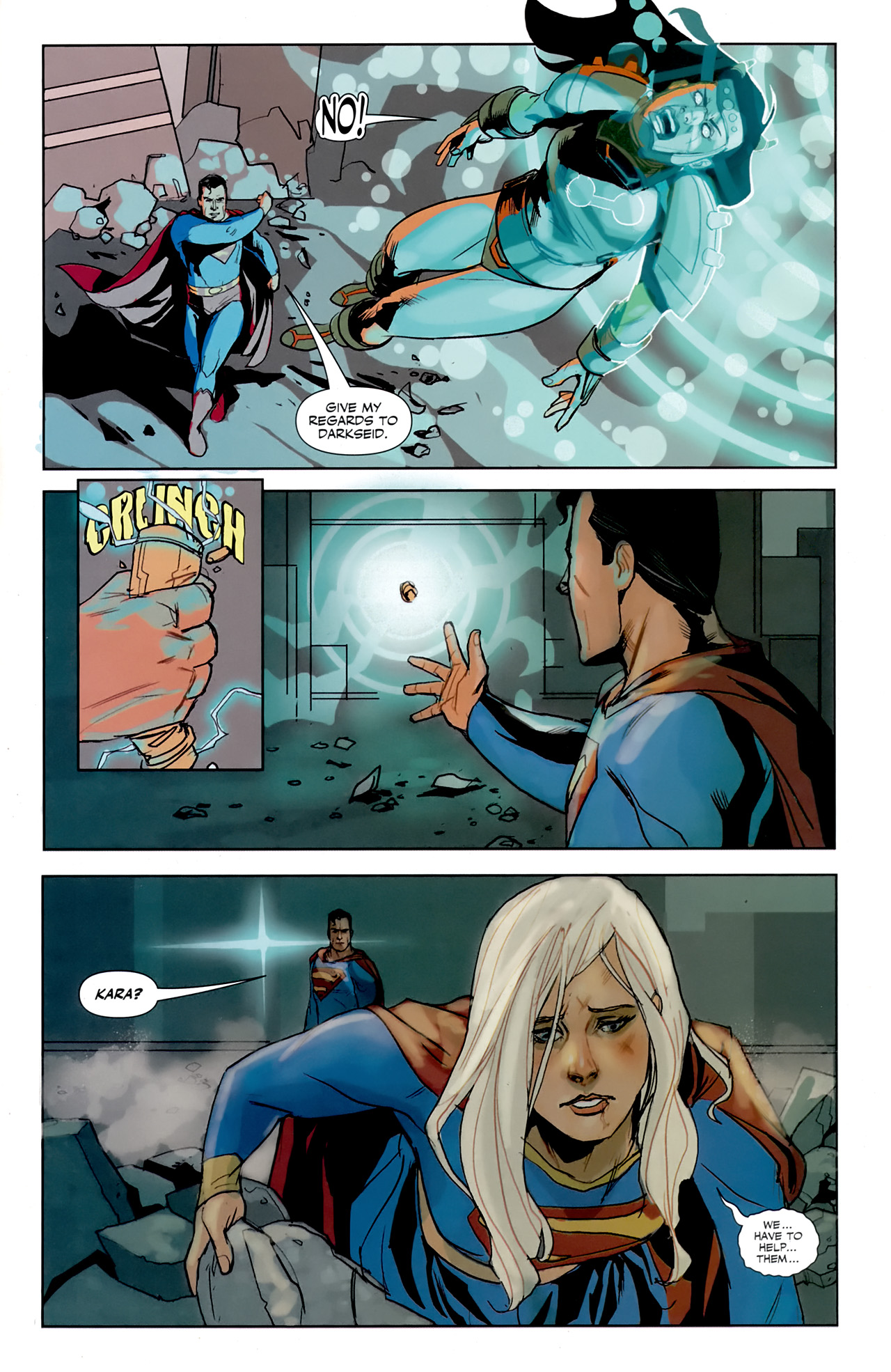 Read online Superman/Supergirl: Maelstrom comic -  Issue #1 - 17