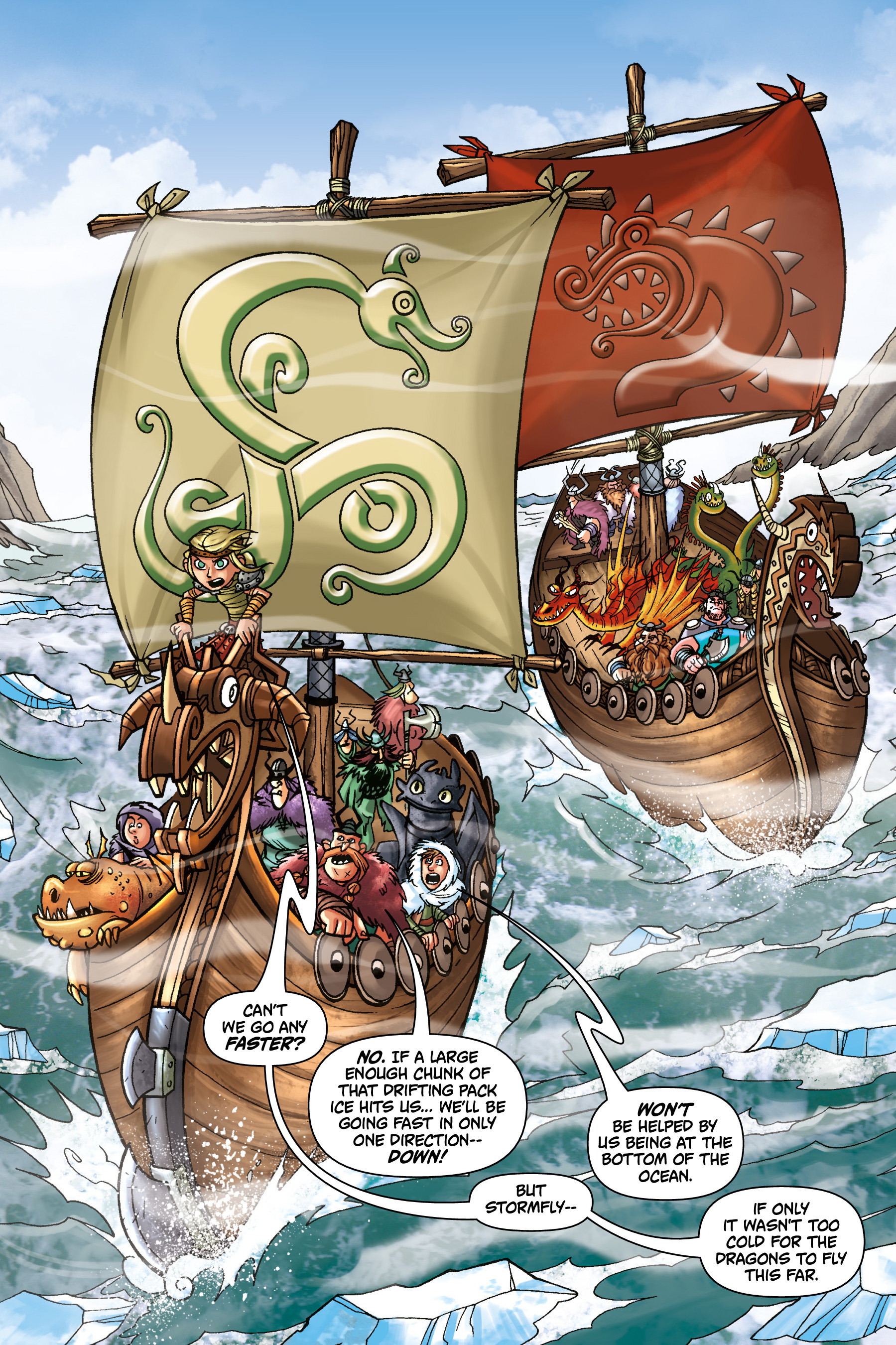 Read online DreamWorks Dragons: Riders of Berk comic -  Issue #3 - 21