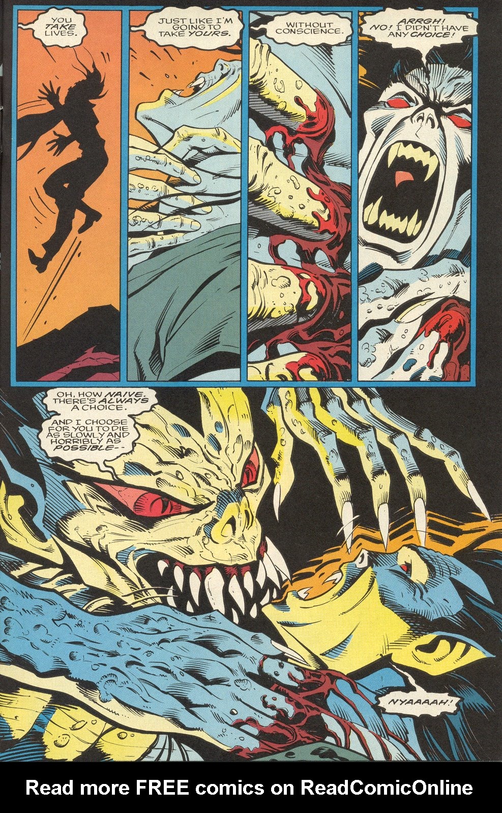 Read online Morbius: The Living Vampire (1992) comic -  Issue #14 - 9