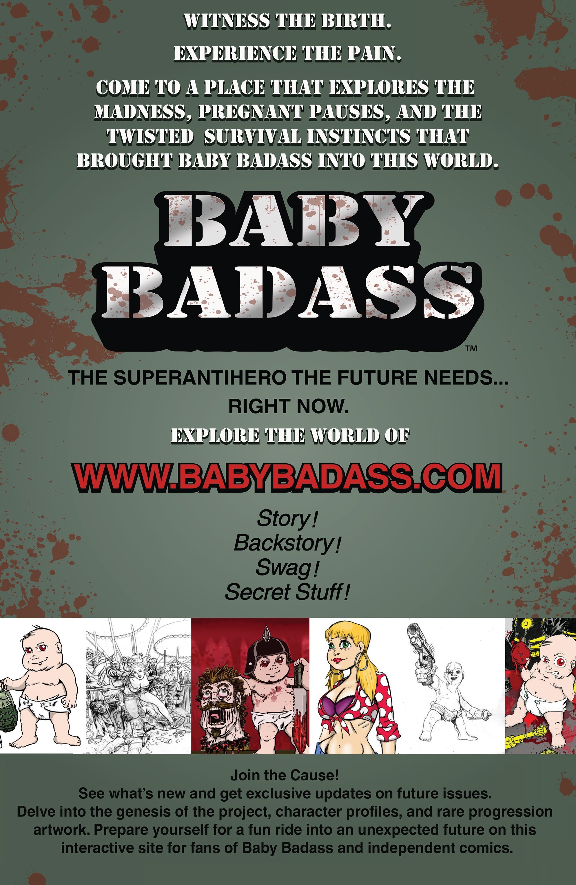 Read online Baby Badass comic -  Issue #1 - 32
