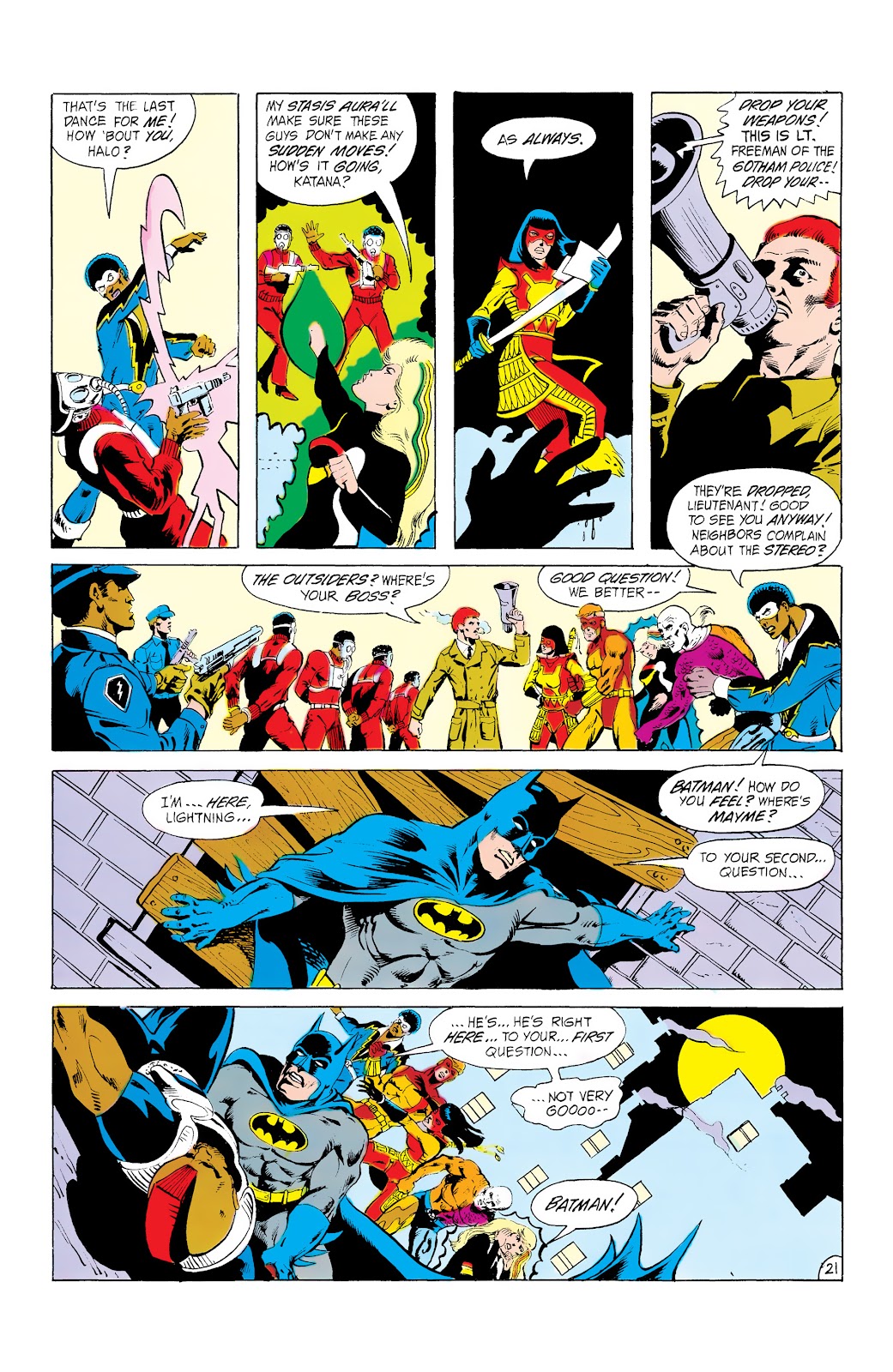 Batman and the Outsiders (1983) issue 13 - Page 20
