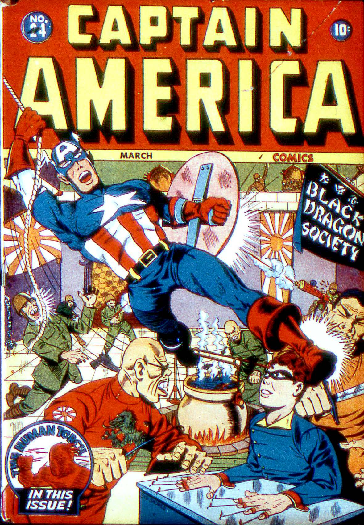 Read online Captain America Comics comic -  Issue #24 - 1