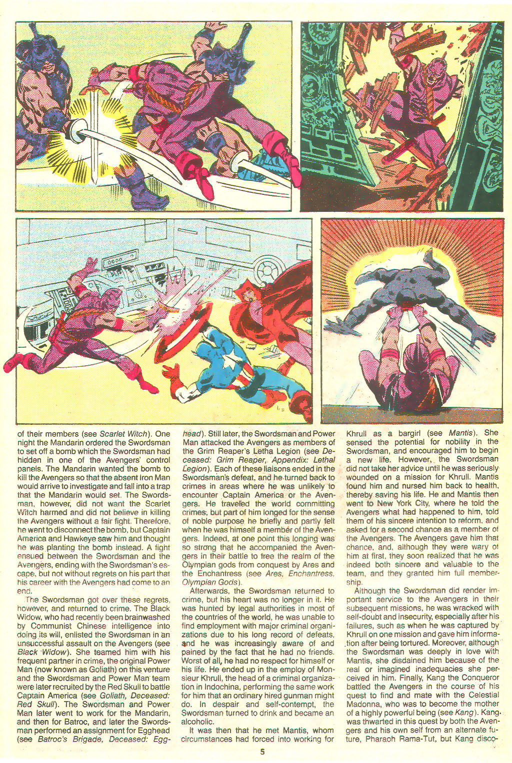 The Official Handbook of the Marvel Universe Deluxe Edition issue 20 - Page 7