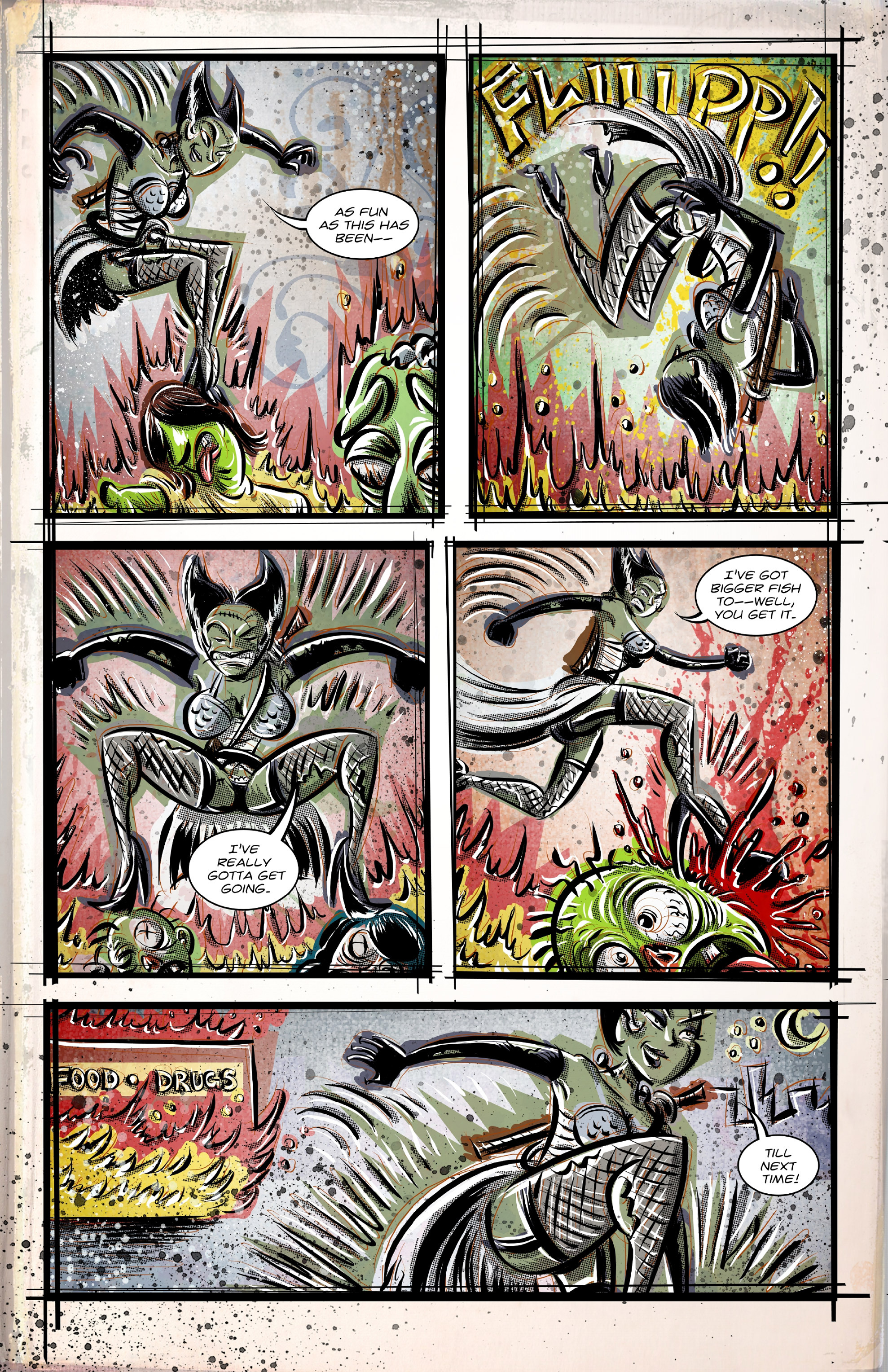 Read online Frankenbabe comic -  Issue #2 - 10