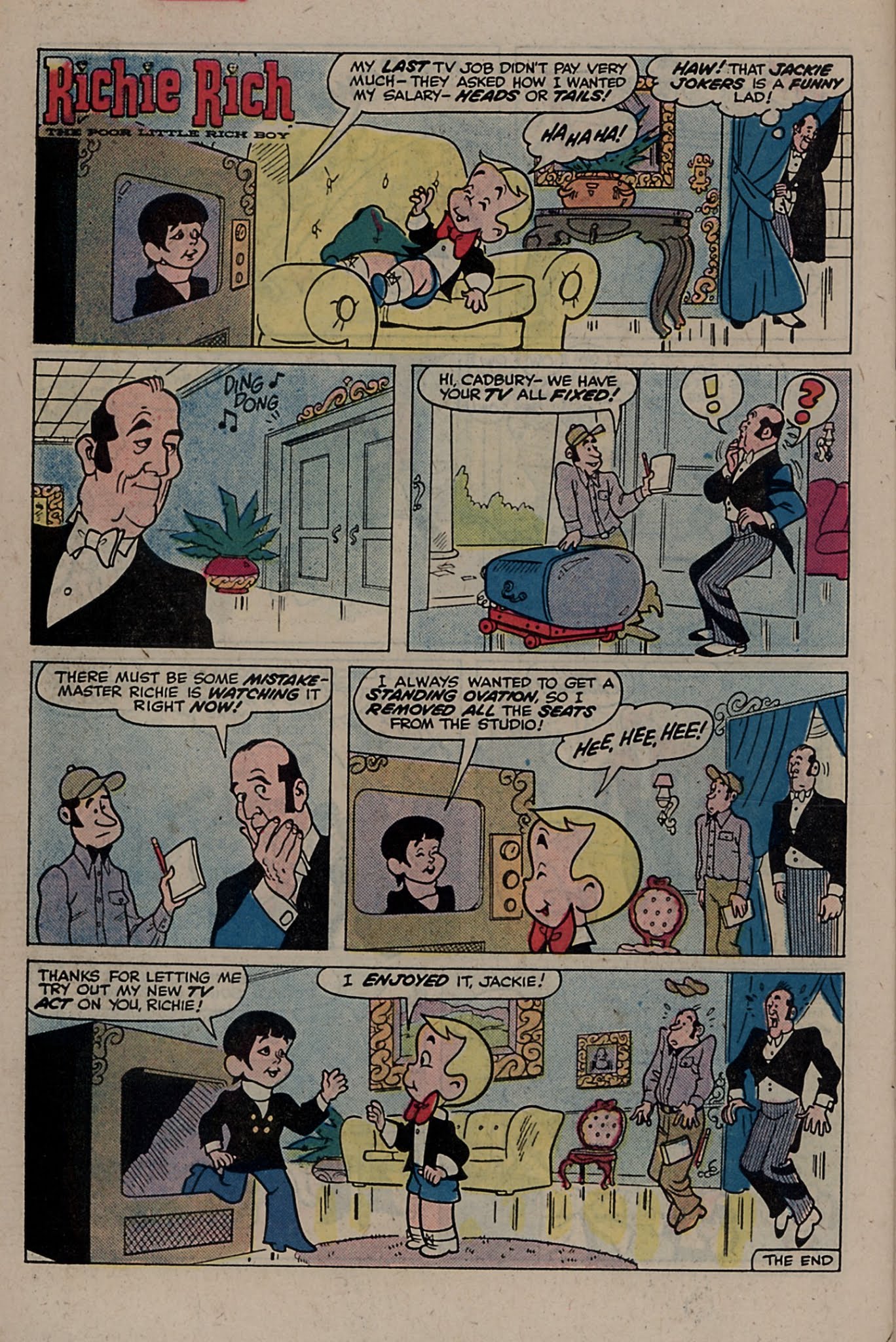 Read online Richie Rich & Dollar the Dog comic -  Issue #10 - 34