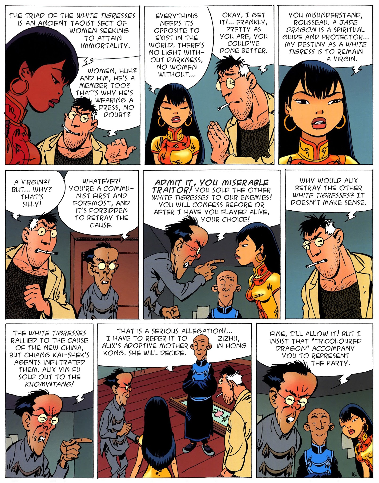 Read online Tigresse Blanche comic -  Issue #5 - 18