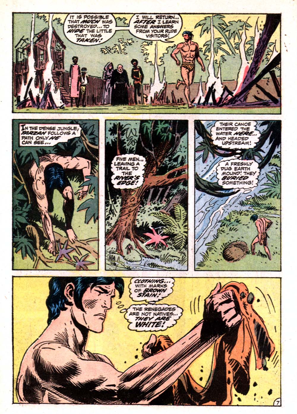Read online Tarzan (1972) comic -  Issue #216 - 9