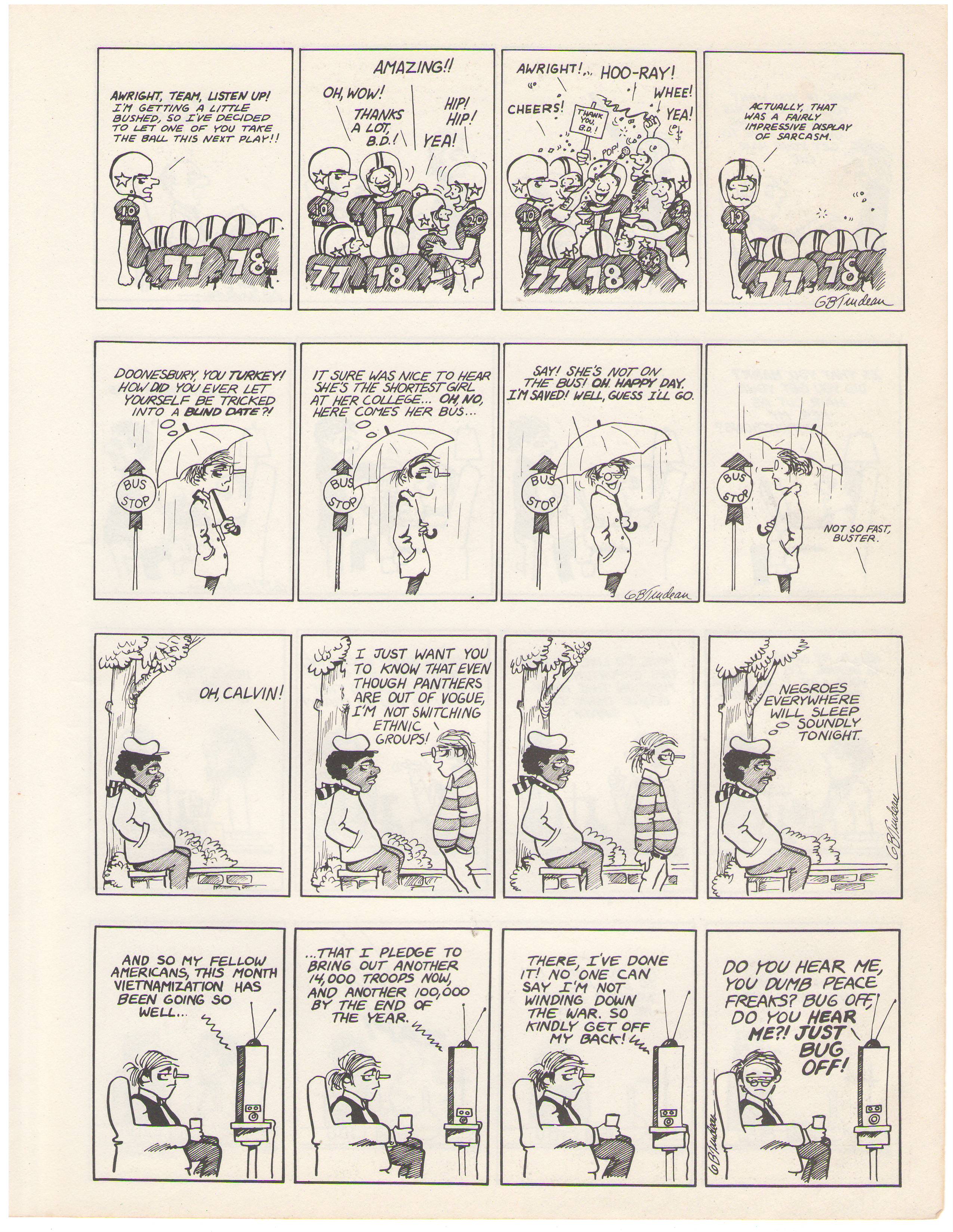 Read online The Doonesbury Chronicles comic -  Issue # TPB (Part 1) - 9