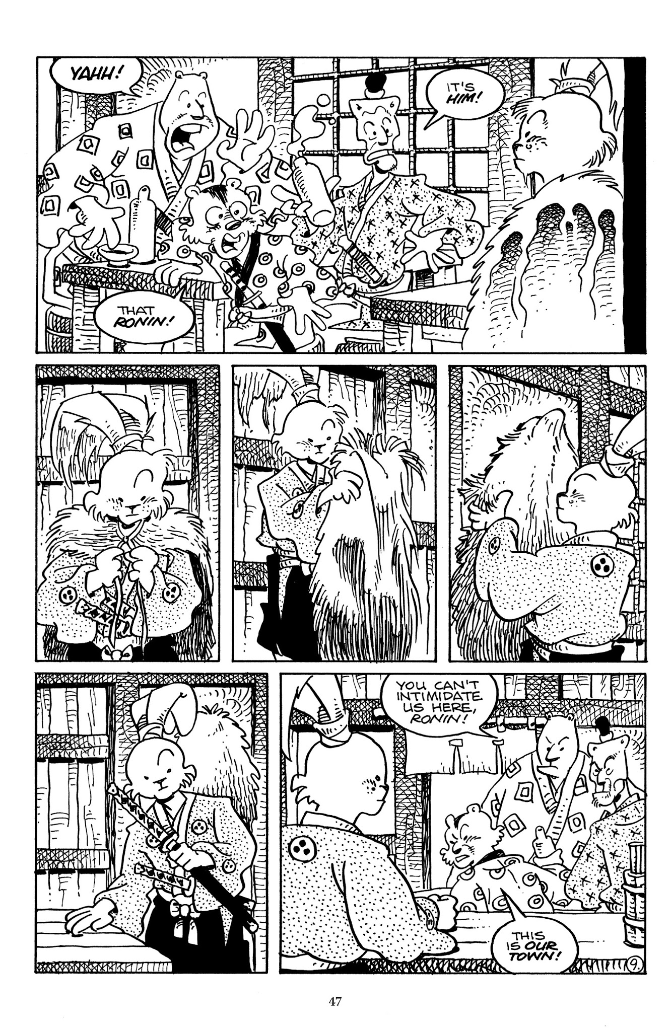 Read online The Usagi Yojimbo Saga comic -  Issue # TPB 6 - 46