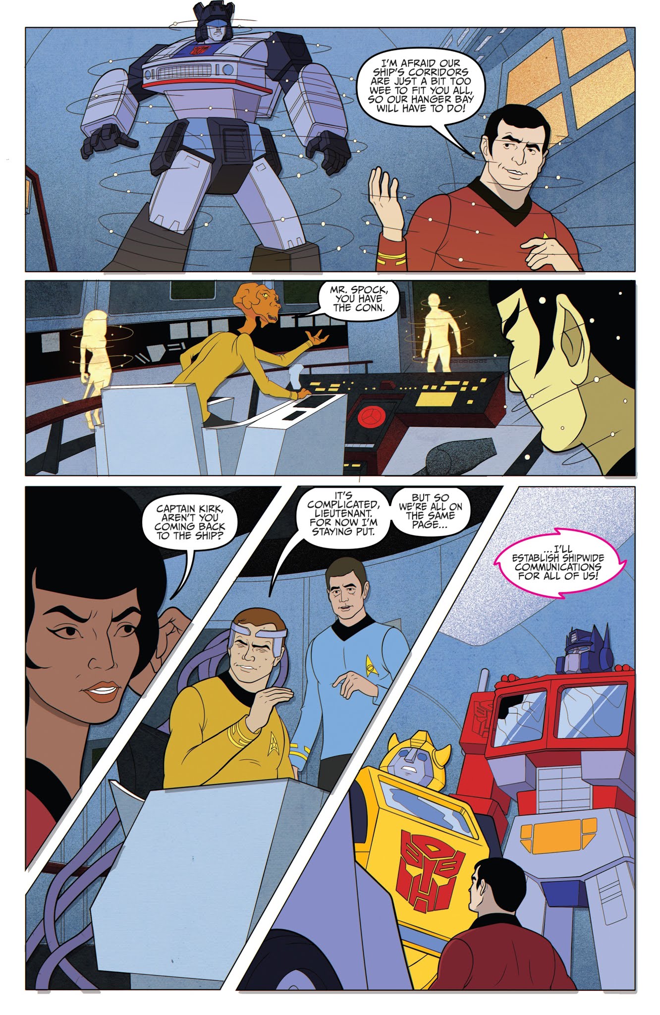 Read online Star Trek vs. Transformers comic -  Issue #4 - 19