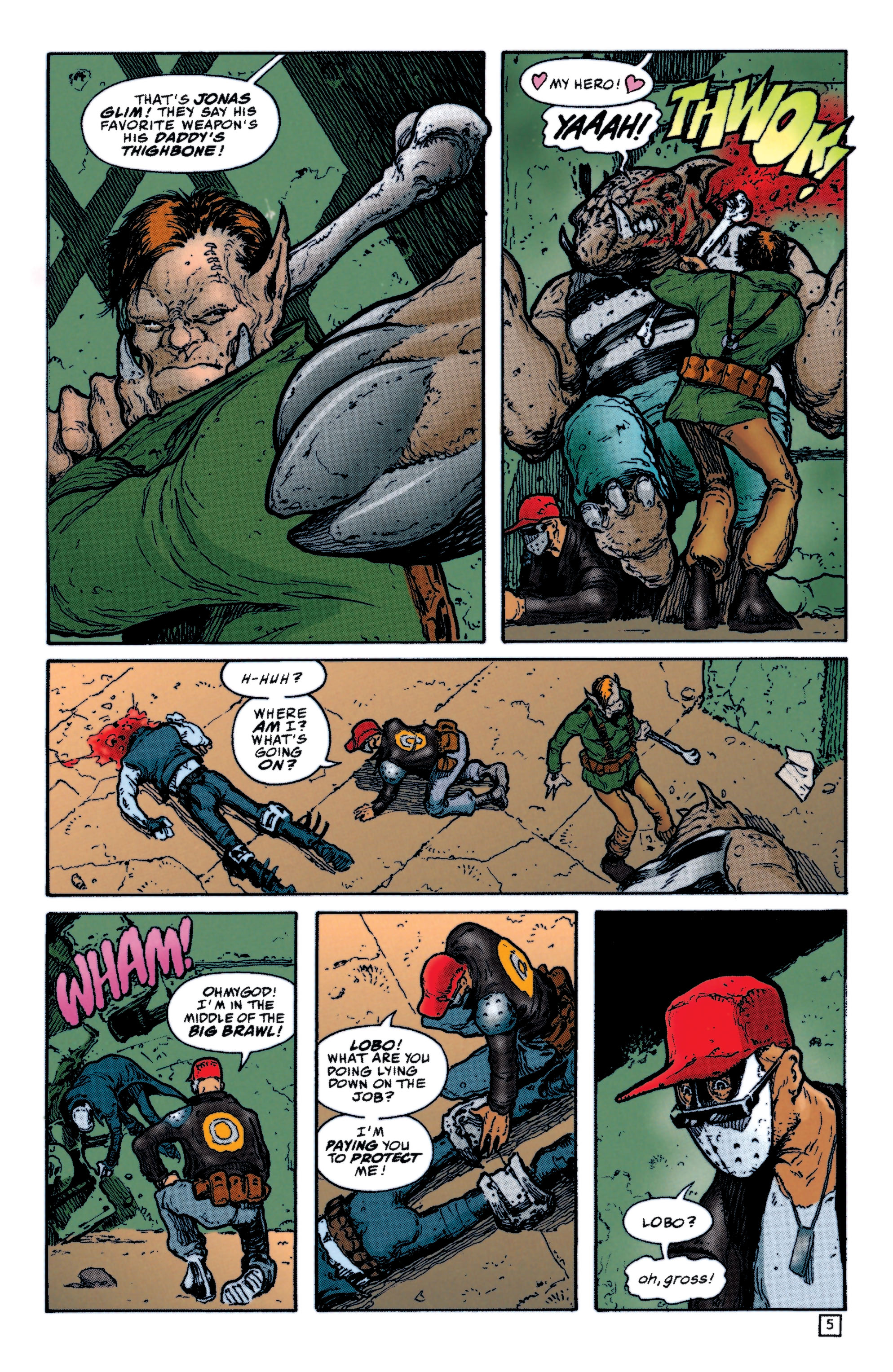 Read online Lobo (1993) comic -  Issue #46 - 6