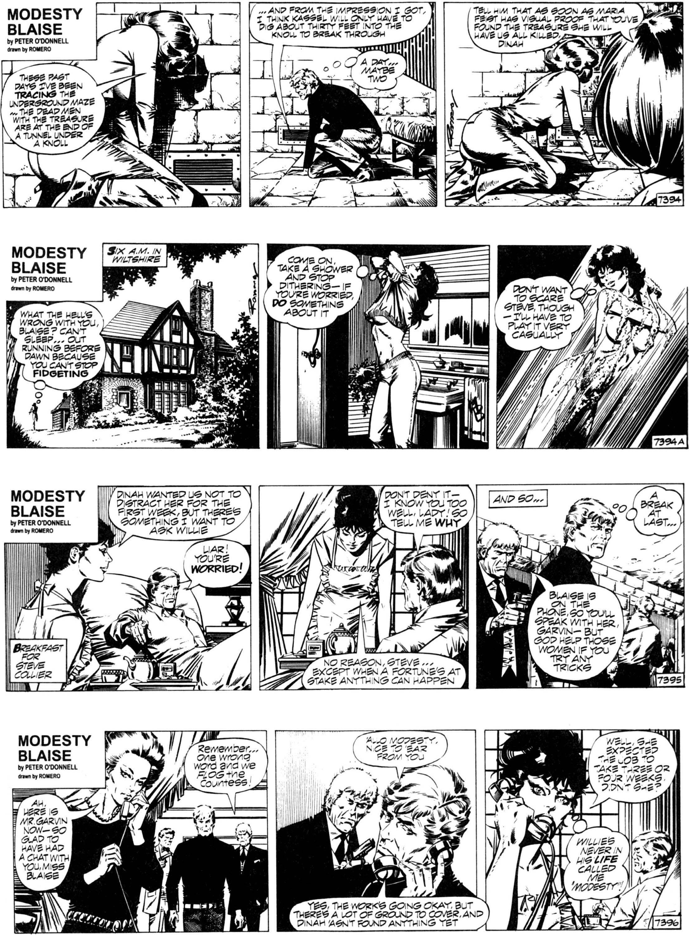 Read online Modesty Blaise: Lady in the Dark comic -  Issue # Full - 18