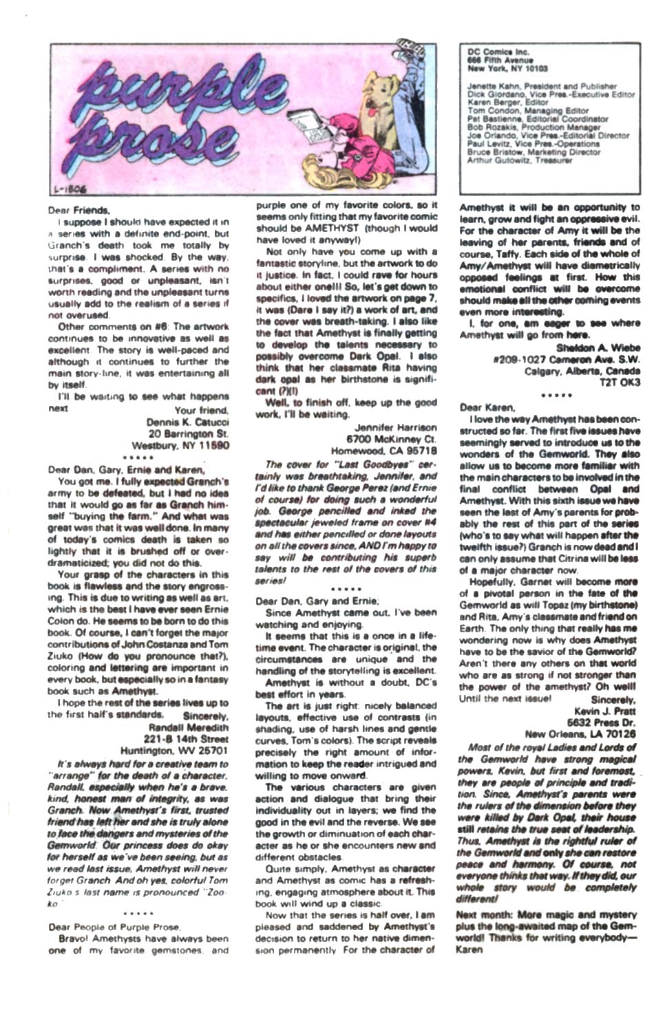 Read online Amethyst, Princess of Gemworld comic -  Issue #9 - 25