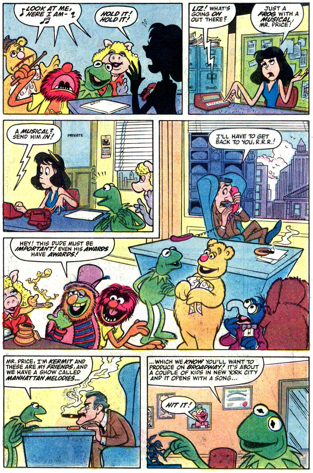 Read online The Muppets Take Manhattan comic -  Issue #1 - 8