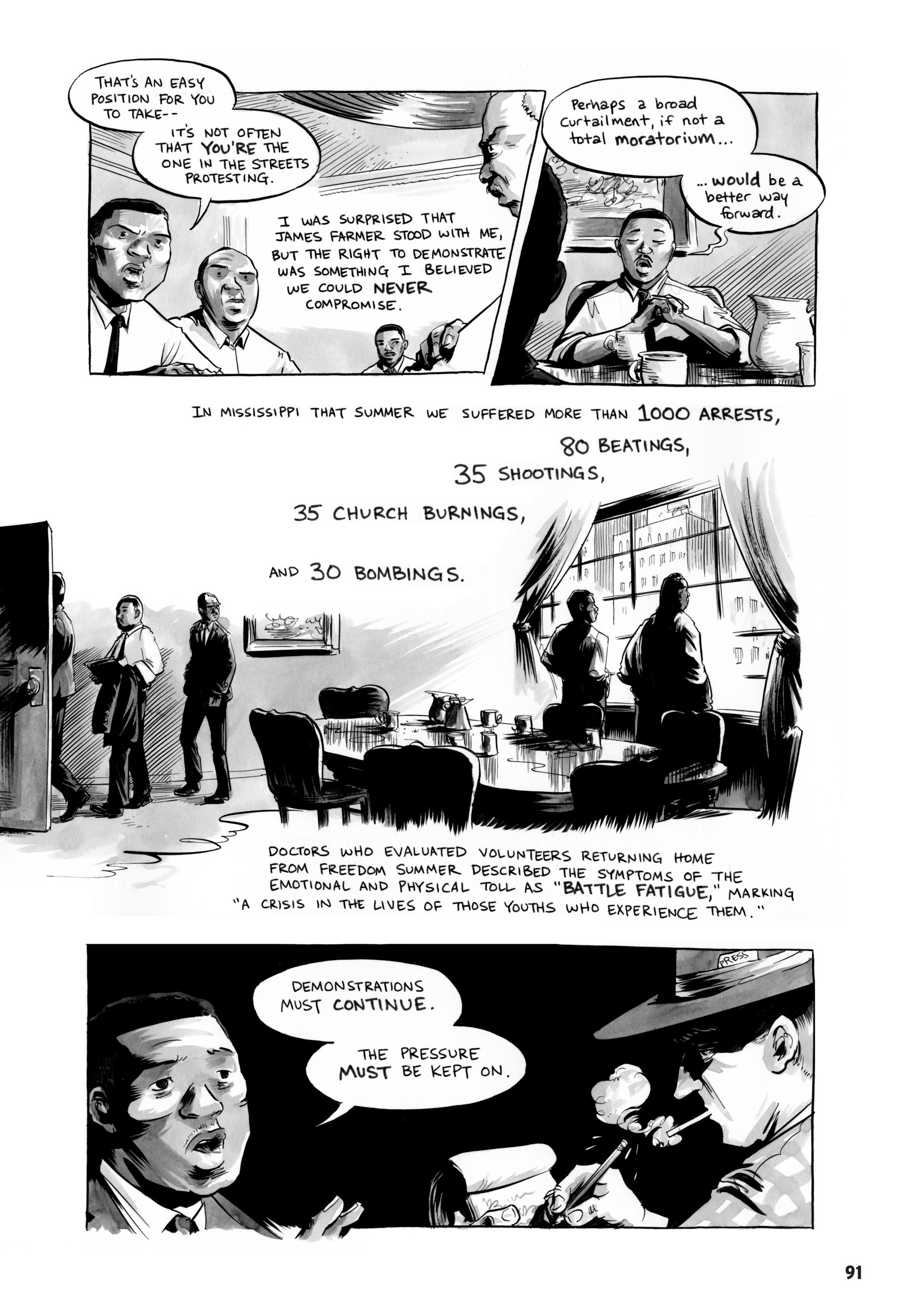 Read online March comic -  Issue #3 - 89