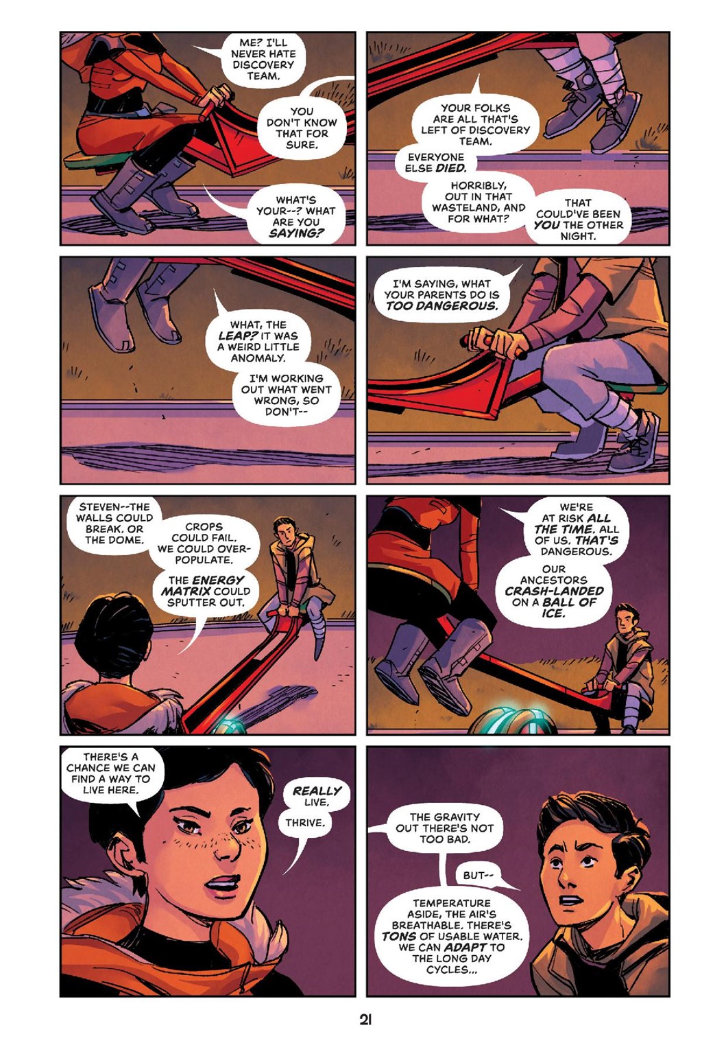 Read online Outpost Zero: The Complete Collection comic -  Issue # TPB (Part 1) - 25