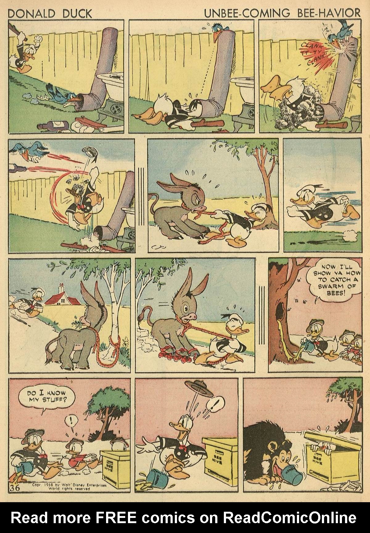 Read online Walt Disney's Comics and Stories comic -  Issue #8 - 38