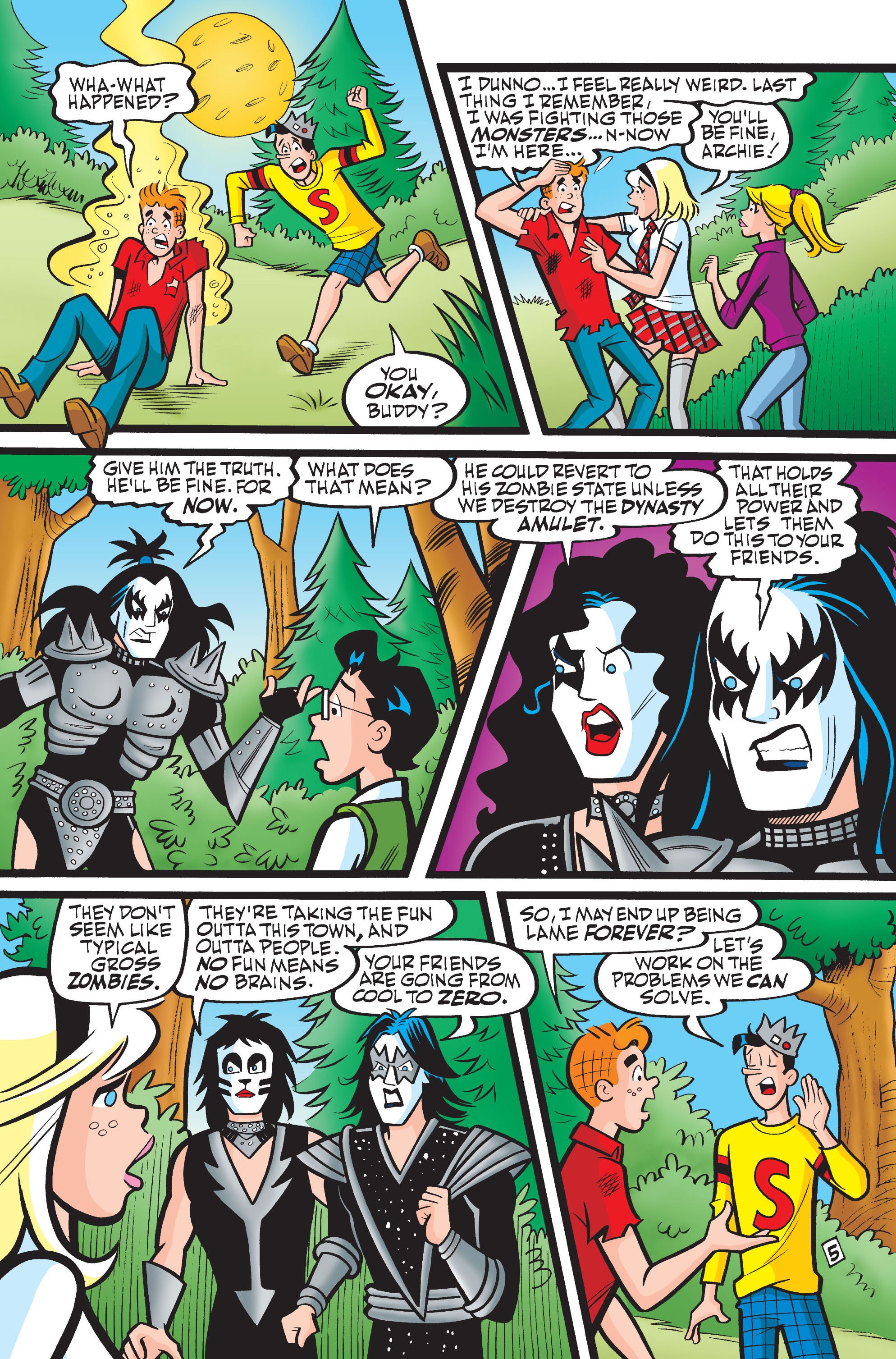 Read online Archie Meets KISS: Collector's Edition comic -  Issue # TPB (Part 1) - 60