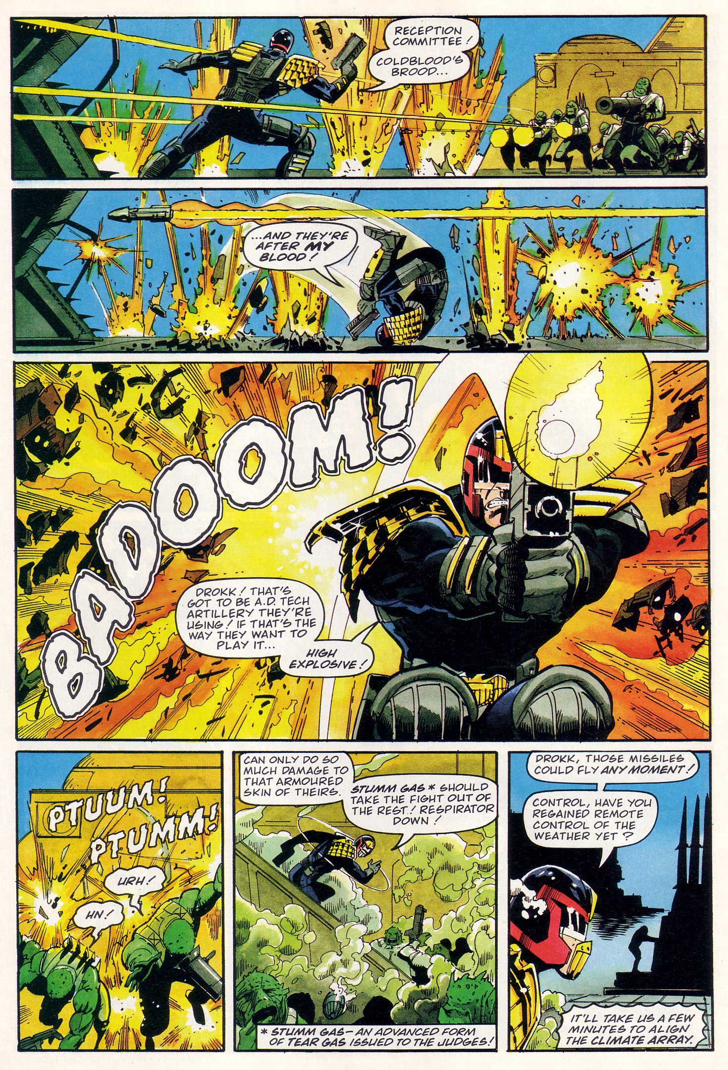 Read online Judge Dredd Lawman of the Future comic -  Issue #2 - 24