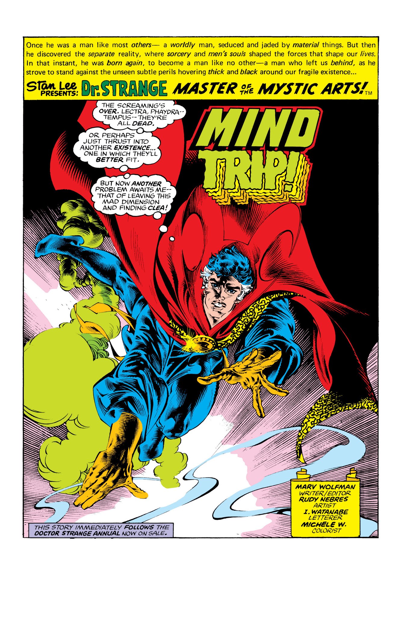 Read online Marvel Masterworks: Doctor Strange comic -  Issue # TPB 6 (Part 3) - 62