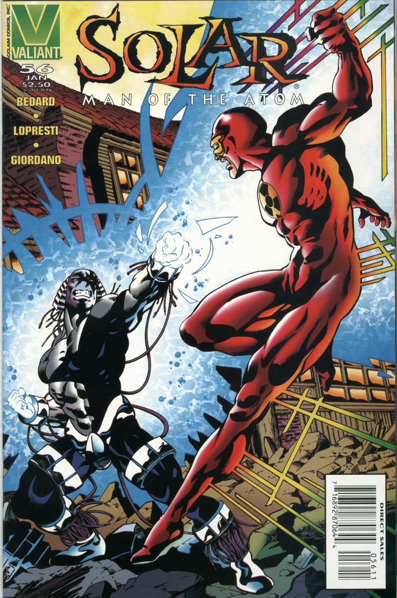 Read online Solar, Man of the Atom comic -  Issue #56 - 1