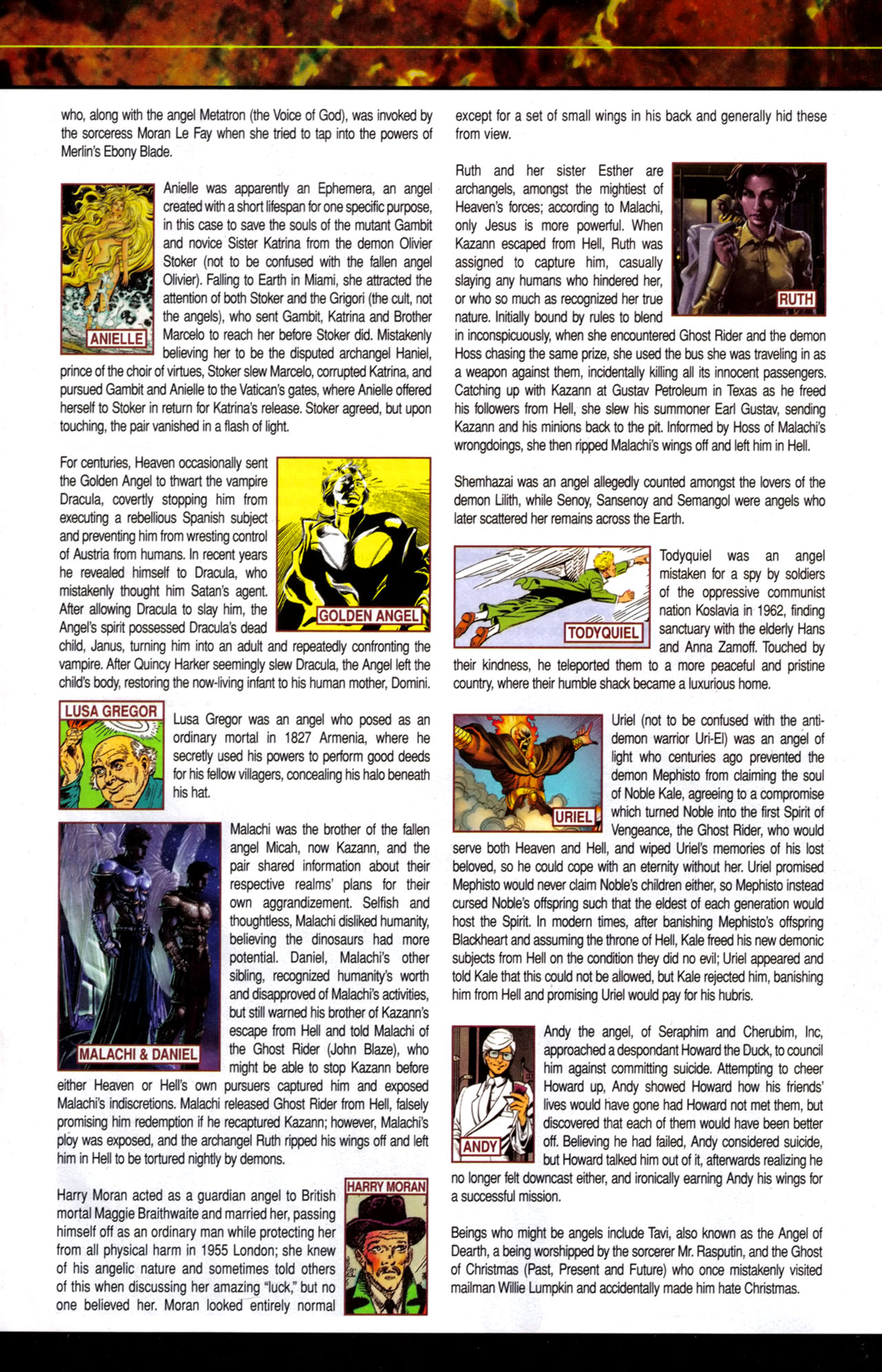Read online Marvel Zombies: The Book of Angels, Demons & Various Monstrosities comic -  Issue # Full - 5