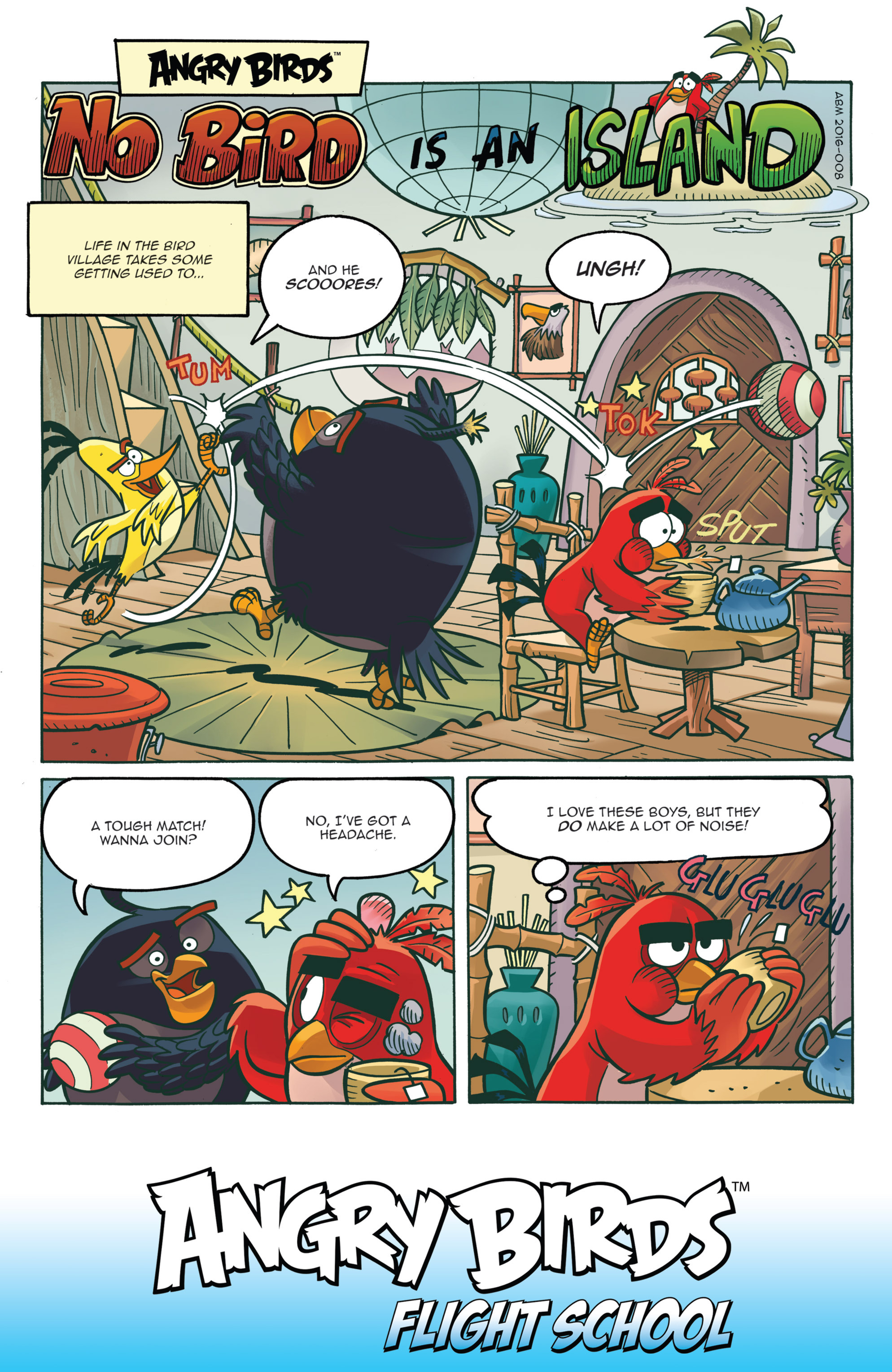 Read online Angry Birds: Flight School comic -  Issue #2 - 3