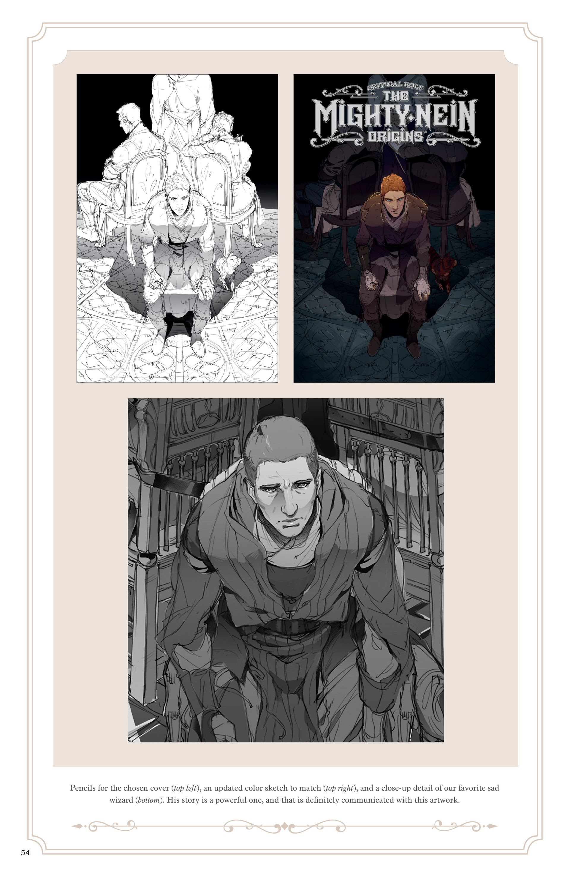 Read online Critical Role: The Mighty Nein Origins: Caleb Widogast comic -  Issue # TPB - 54