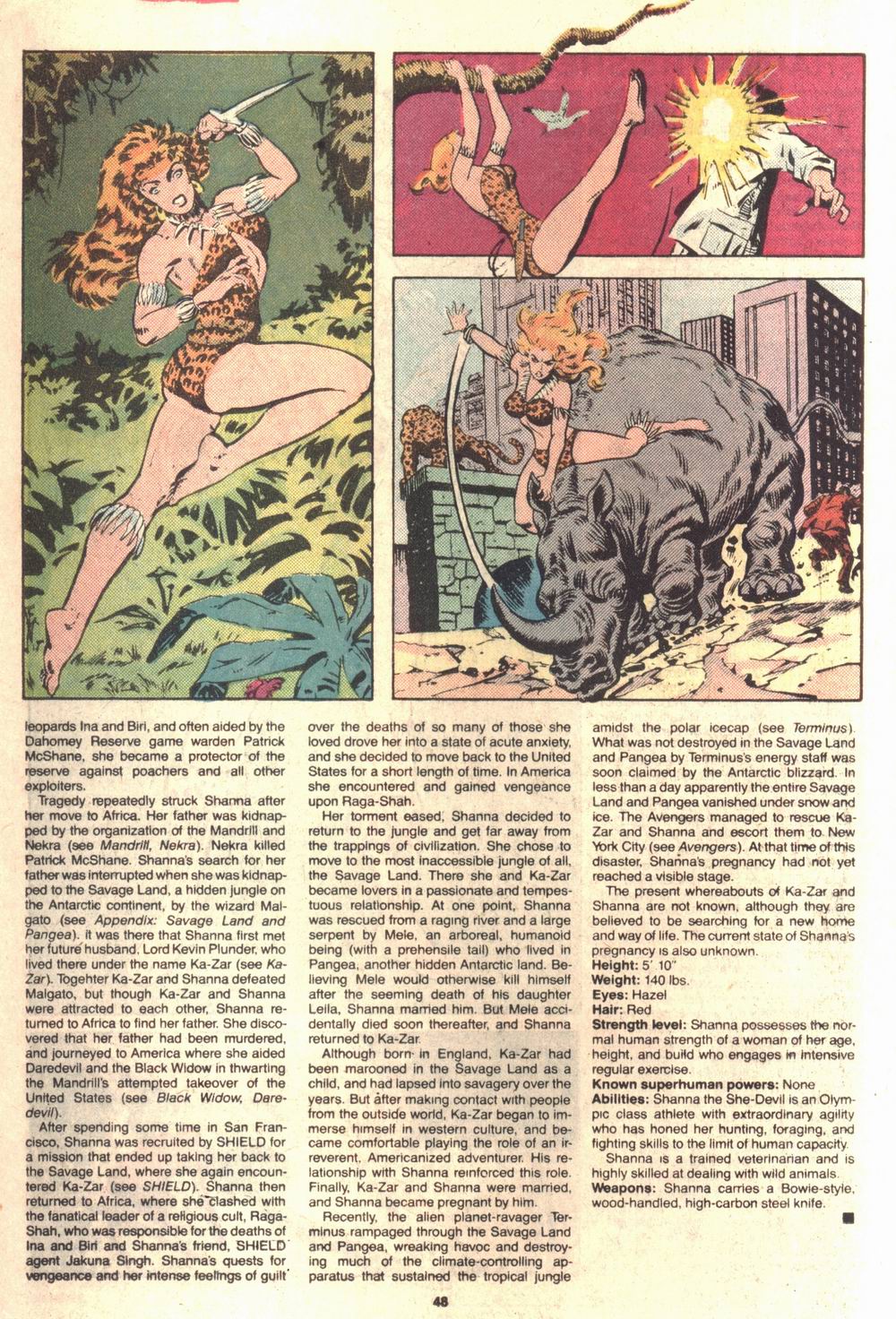 Read online The Official Handbook of the Marvel Universe Deluxe Edition comic -  Issue #11 - 50