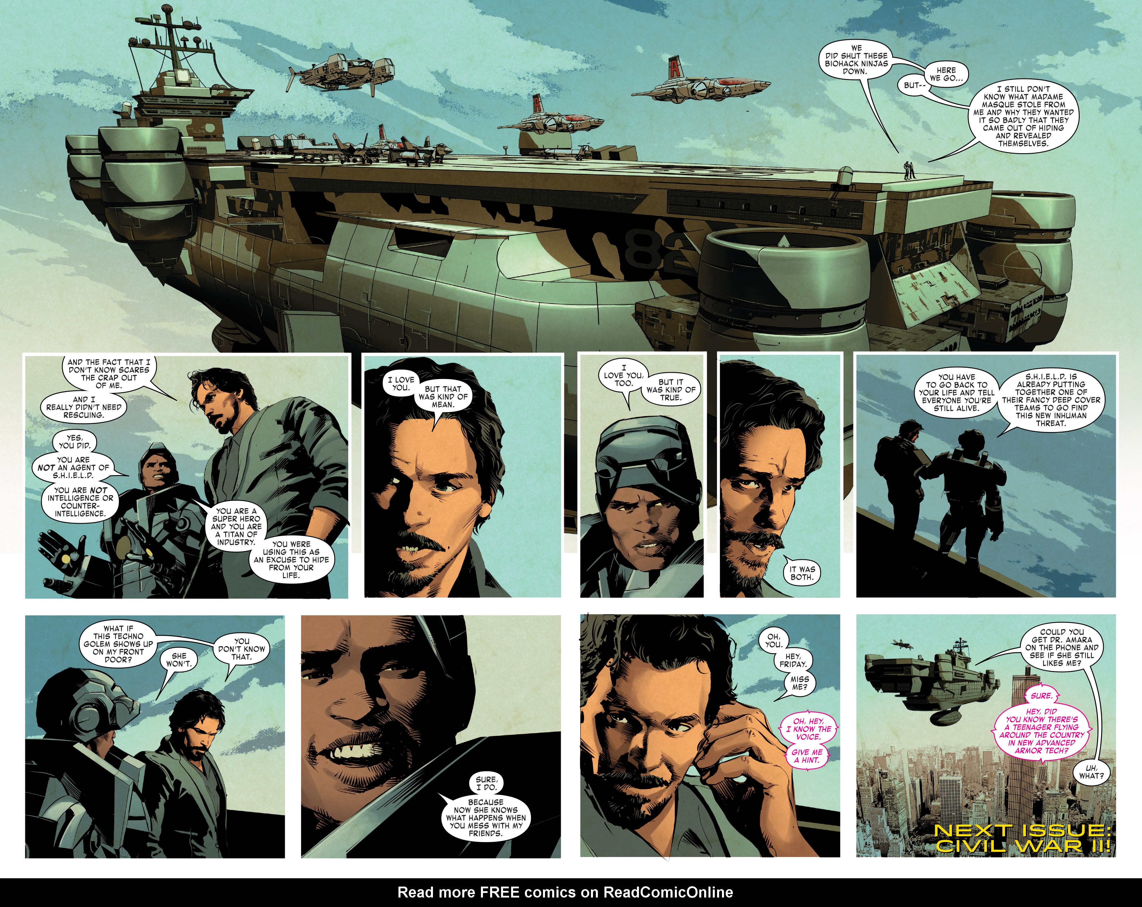 Read online Invincible Iron Man (2015) comic -  Issue #11 - 21