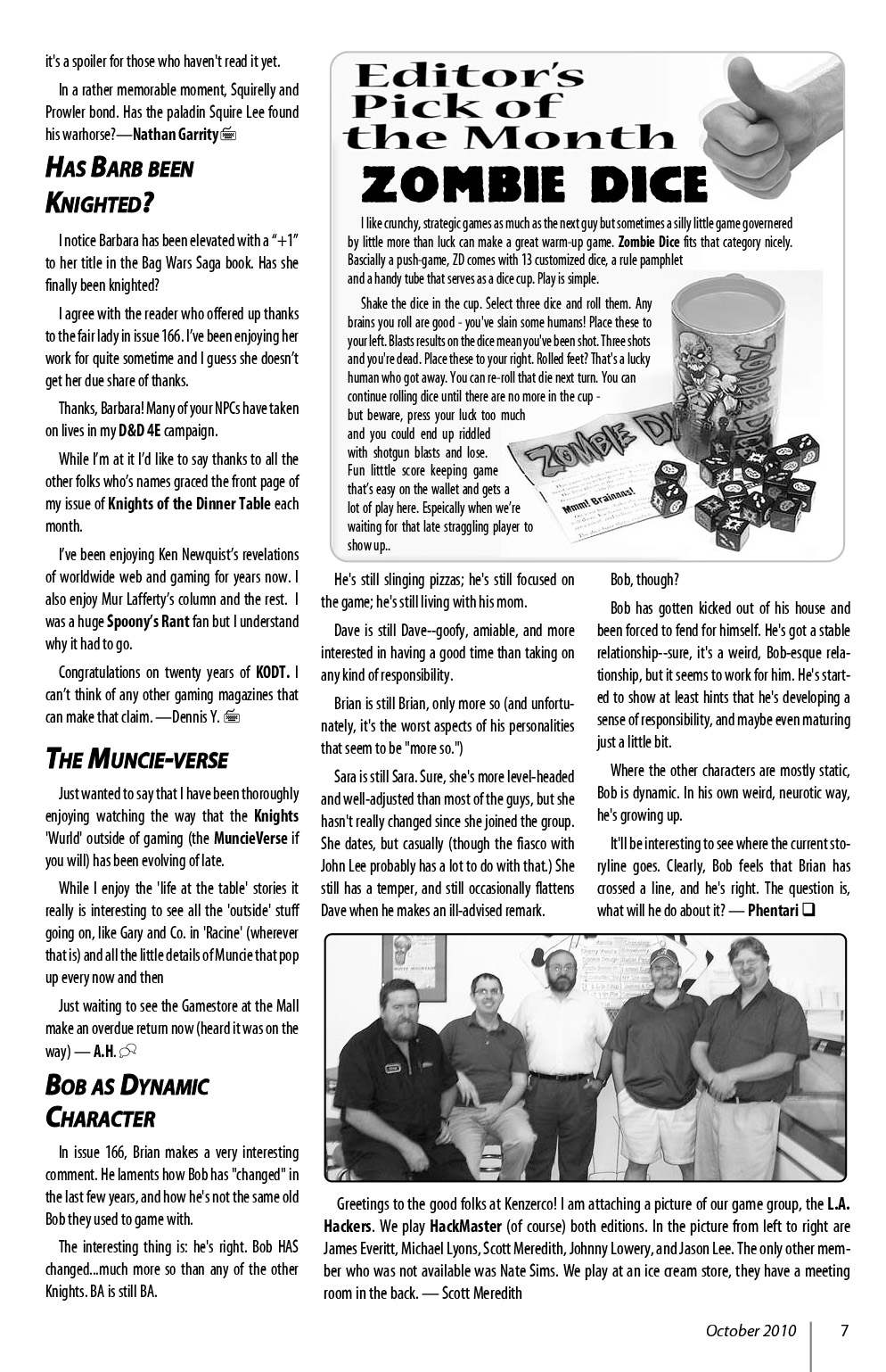 Read online Knights of the Dinner Table comic -  Issue #168 - 9