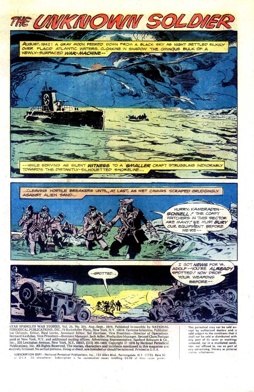 Read online Star Spangled War Stories (1952) comic -  Issue #201 - 3