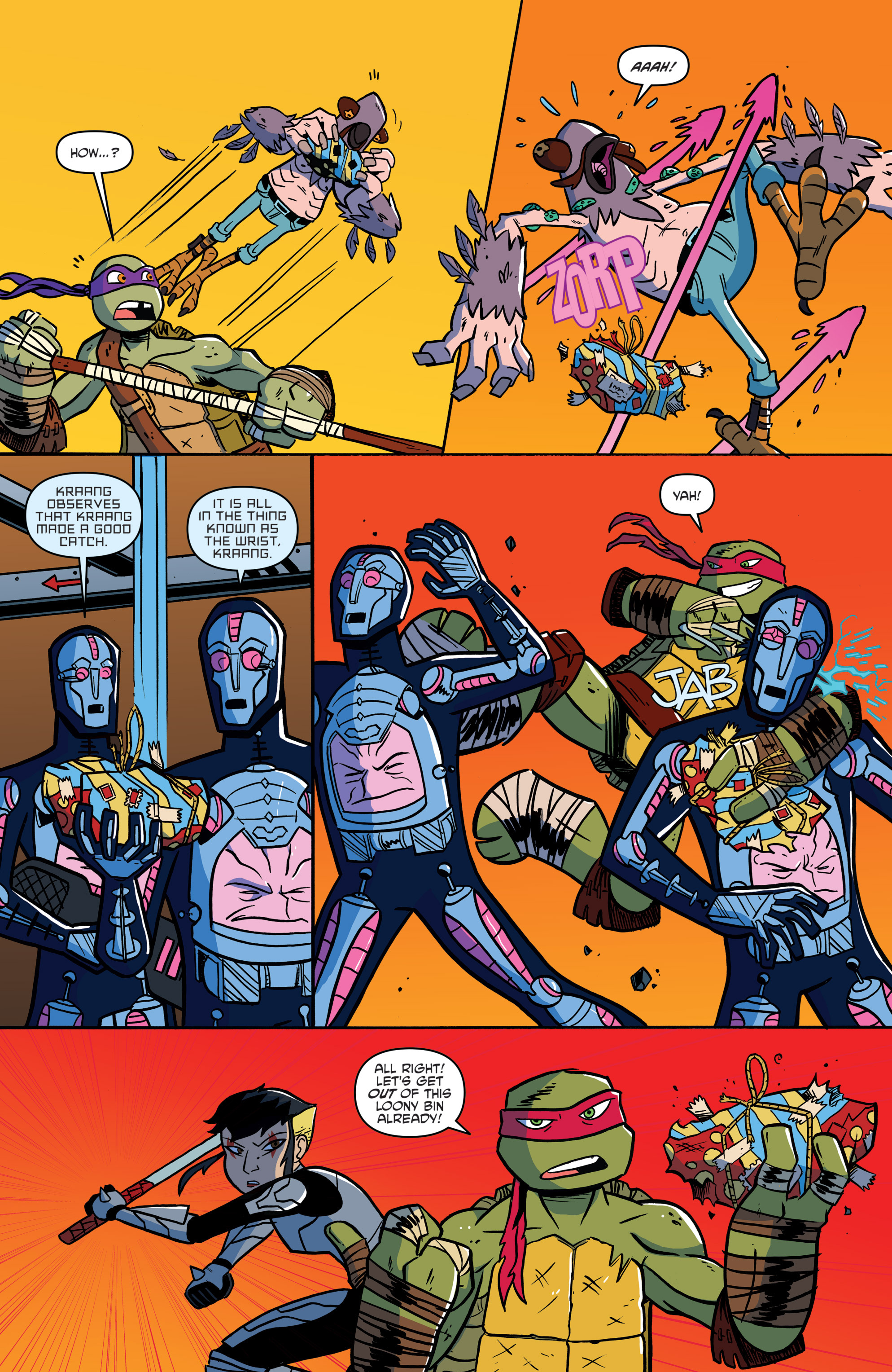 Read online Teenage Mutant Ninja Turtles New Animated Adventures comic -  Issue #12 - 11