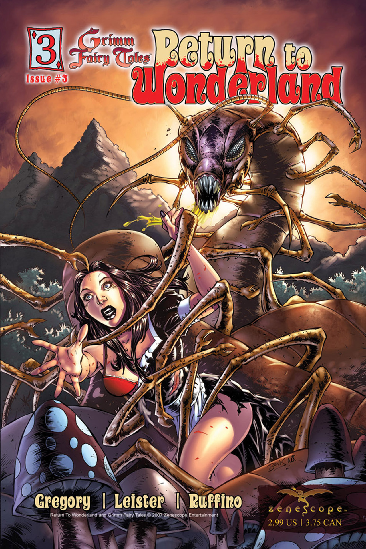 Read online Grimm Fairy Tales: Return to Wonderland comic -  Issue #3 - 1