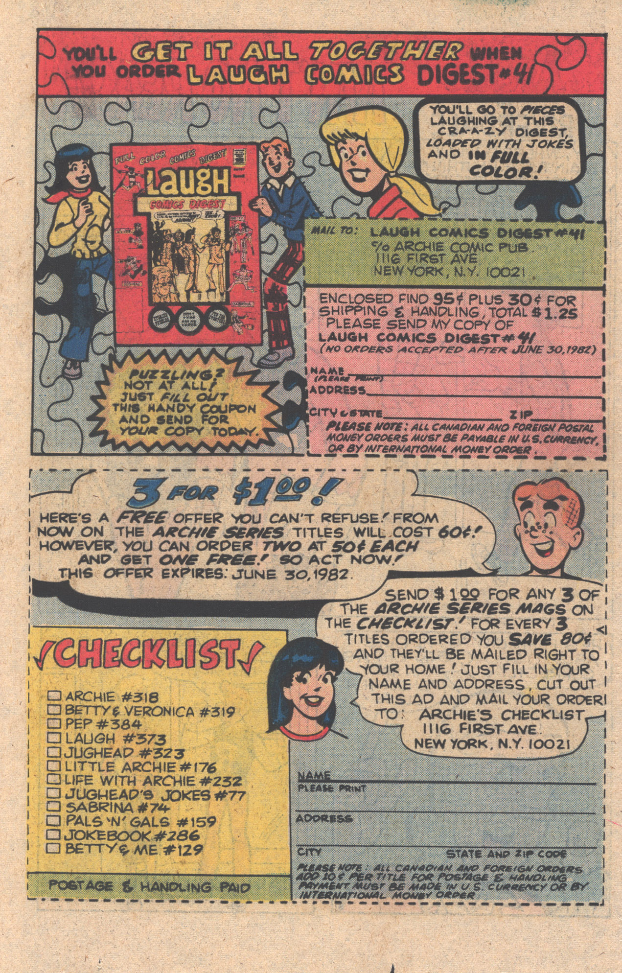 Read online Archie at Riverdale High (1972) comic -  Issue #86 - 19