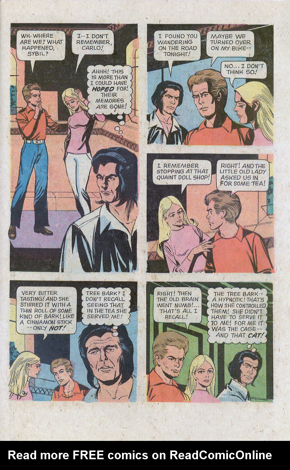 Read online Dark Shadows (1969) comic -  Issue #26 - 31